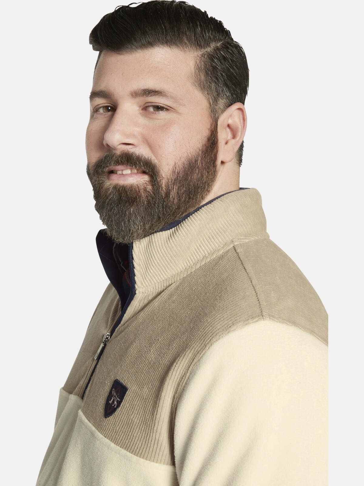 Charles Colby Fleecepullover »Fleece-Sweatshirt DUKE DILLEN«