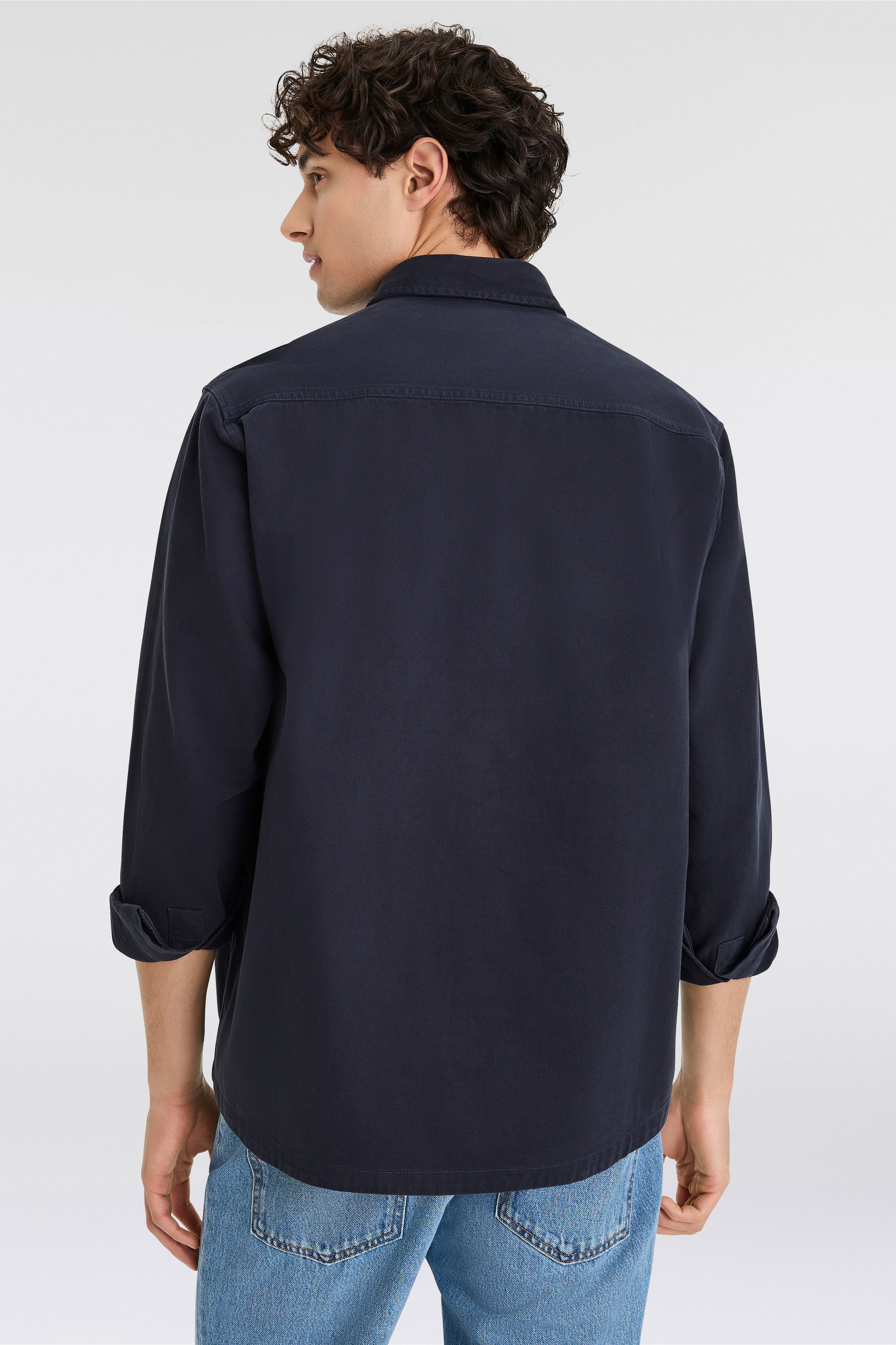 BOSS ORANGE Hemdjacke Lerato mit Logo-Details günstig online kaufen