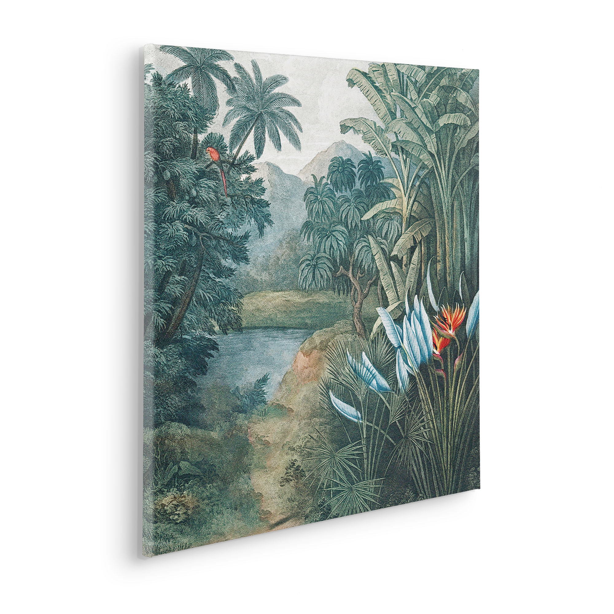 Komar Leinwandbild "Exotic Empire - Größe 60 x 60 cm" Natur 1 Stk. tlg. Kei günstig online kaufen