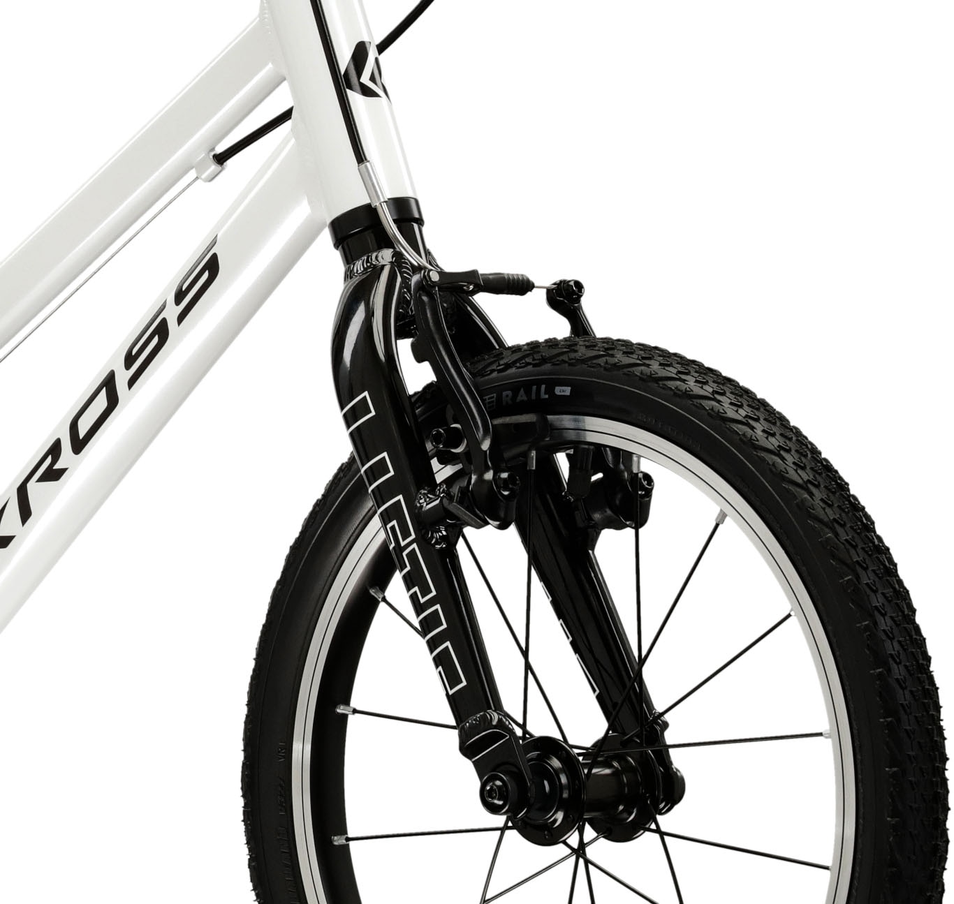 Kross Kinderfahrrad »KROSS Kinderrad Lightweight Liftie 16" weiß«, 1 Gang, ohne Schaltung