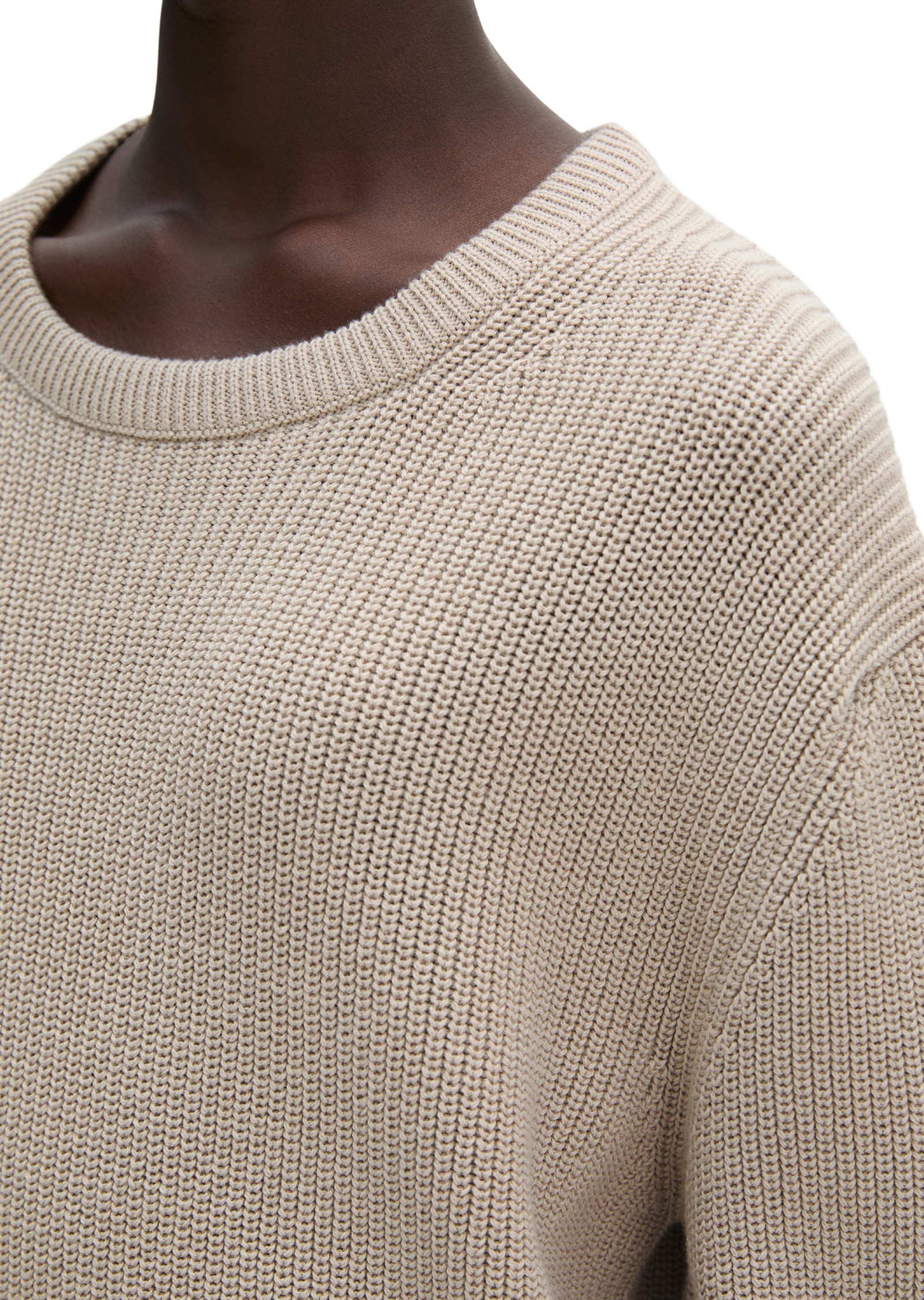 Marc O'Polo Strickpullover »aus Heavy-Weight-Organic-Cotton«