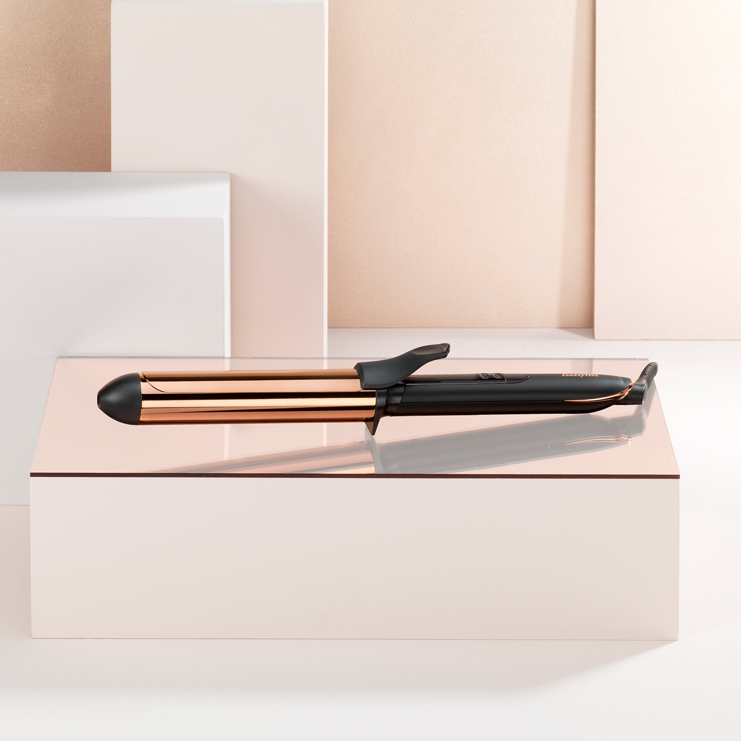 BaByliss Lockenstyler »BaByliss Salon Brilliance Curls Lockenstab für große Locken, C459E« 32 mm Lockenstab, Advanced Ceramics™, 6 Temperaturstufen bis 210 °C