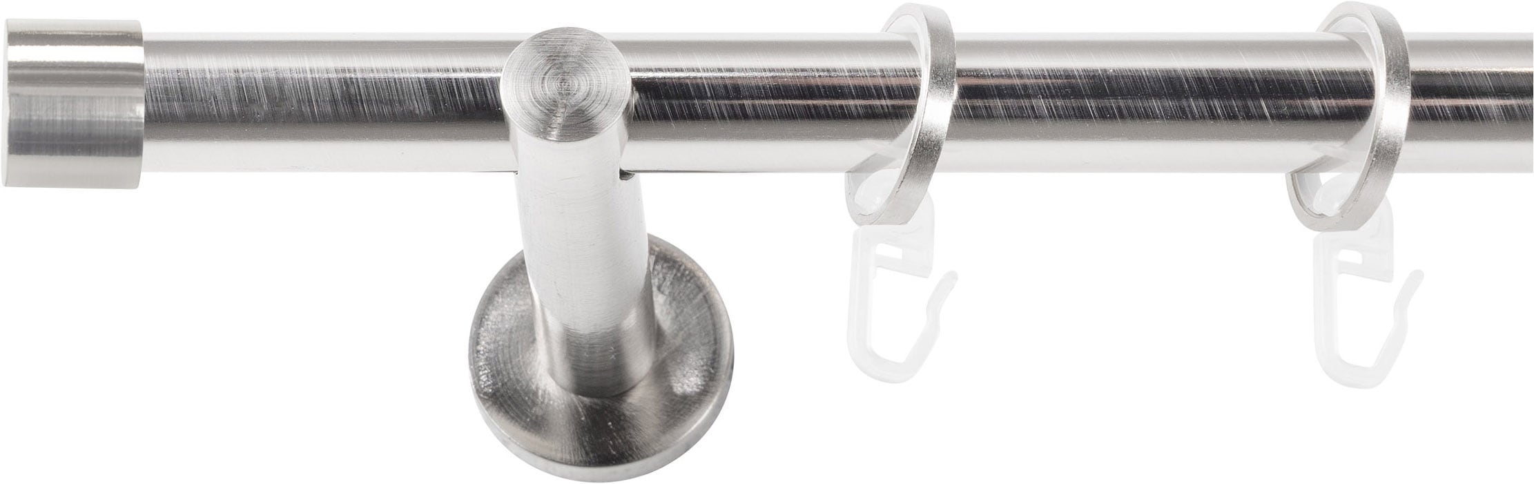 SN DECO GROUP Gardinenstange Ø 19 mm 1 läufig-läufig Fixmaß;kürzbar