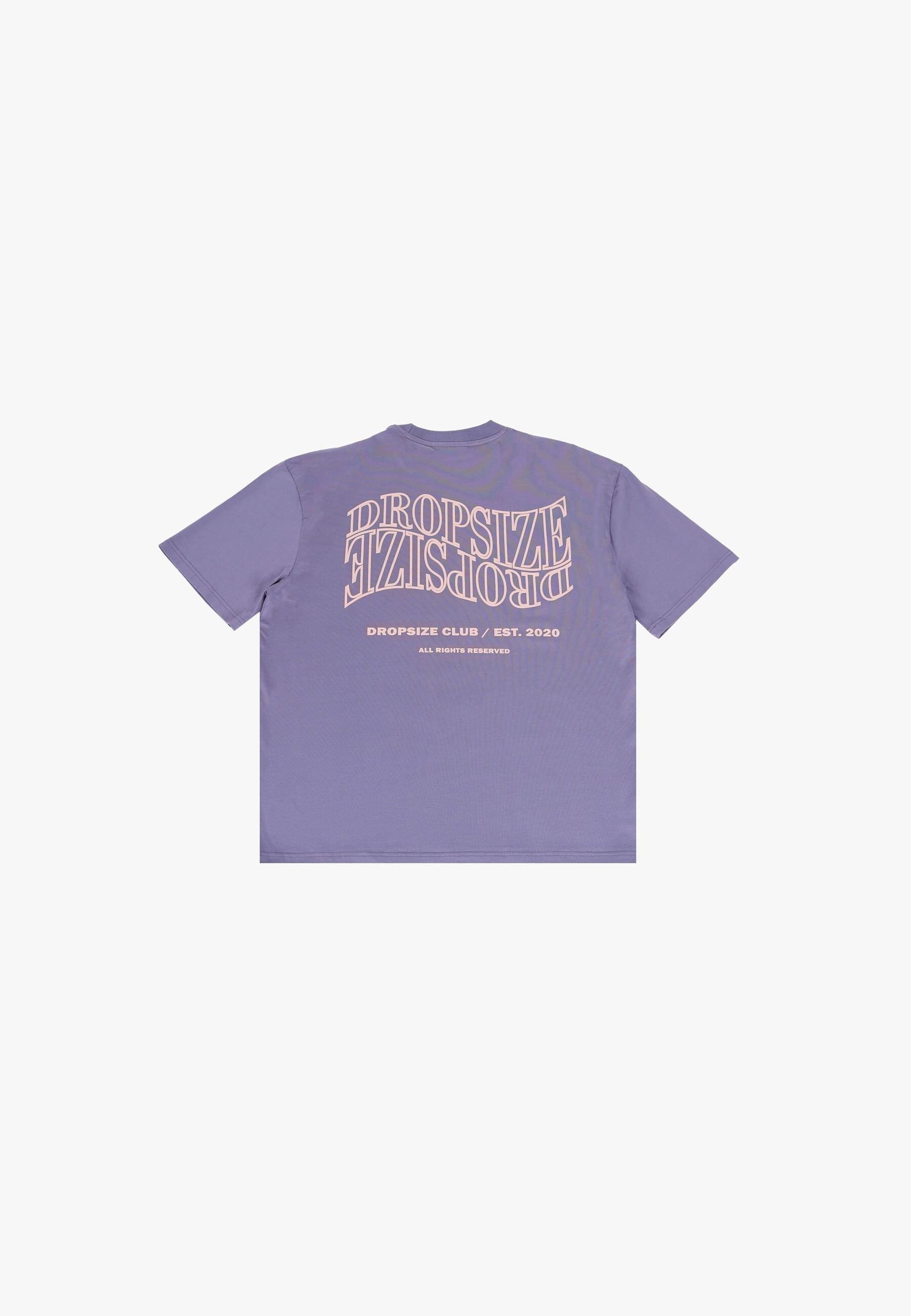 Dropsize T-Shirt "Dropsize HEAVY OVERSIZE MIRRORED LOGO T-SHIRT" 1 Stk. günstig online kaufen