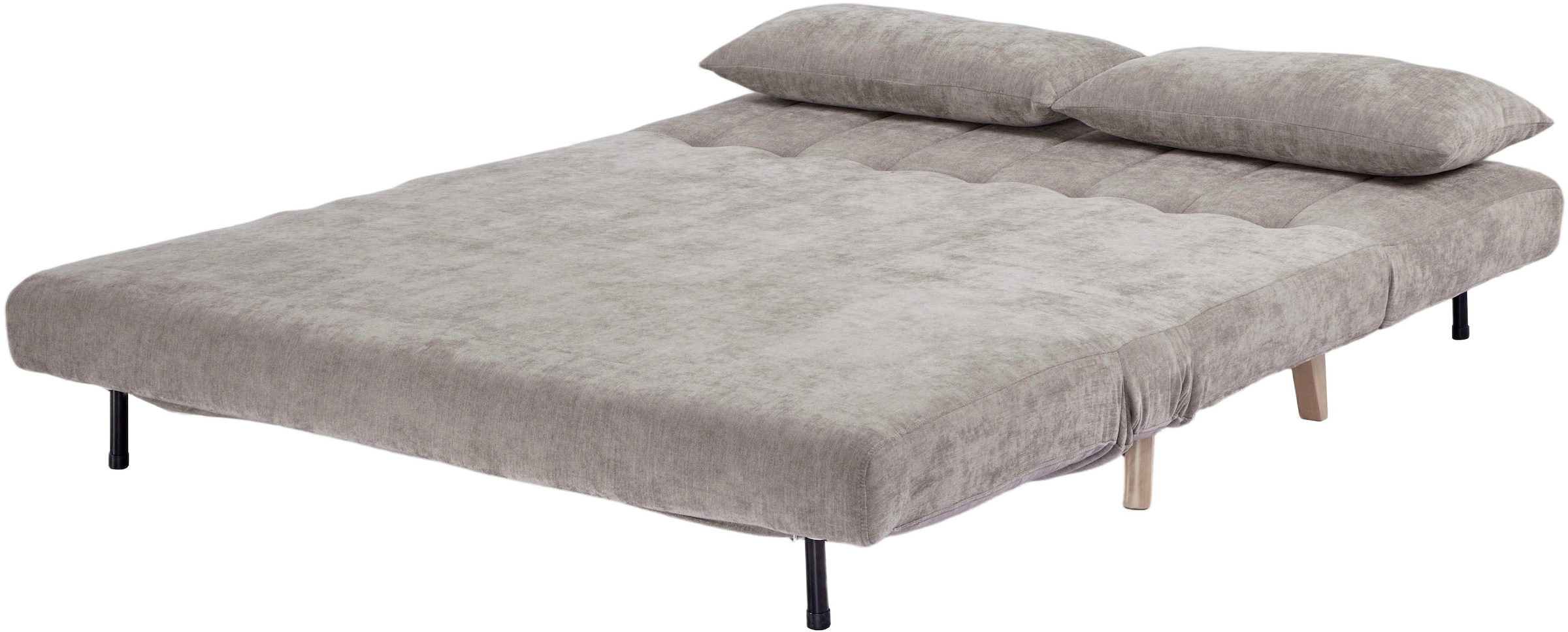 OTTO home Schlafsofa »FANNSEY 140 cm -2-Sitzer, verstellbare Rückenlehne« Verstellbare Rückenlehne und Sofa mit Bettfunktion