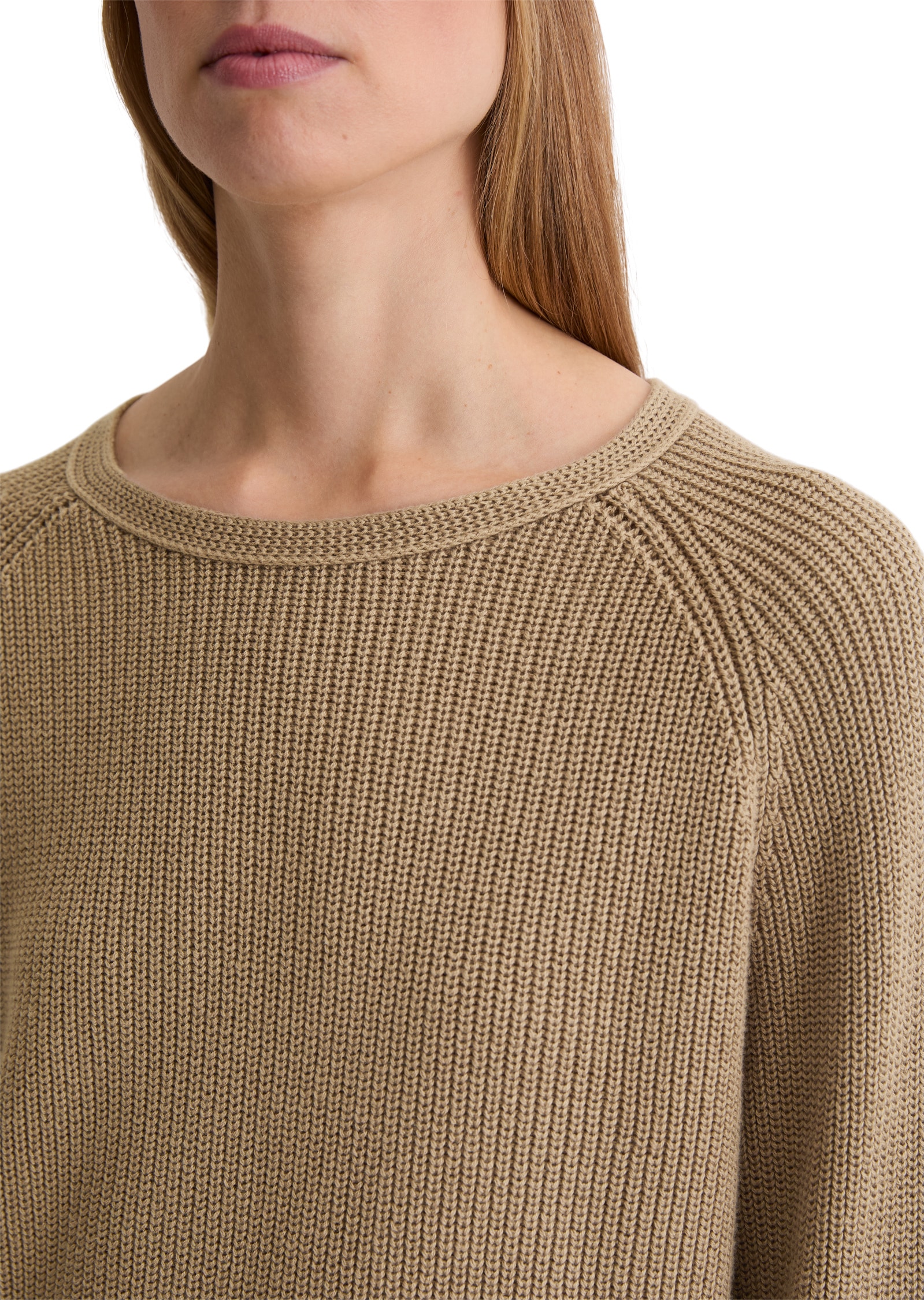 Marc O'Polo Rundhalspullover »aus Heavy-Weight-Organic-Cotton«