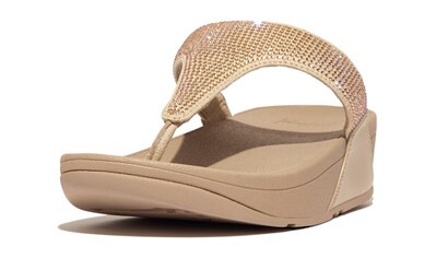 Dianette »LULU CRYSTAL EMBELLISHED TOE-POST SANDALS - HOTFIX«