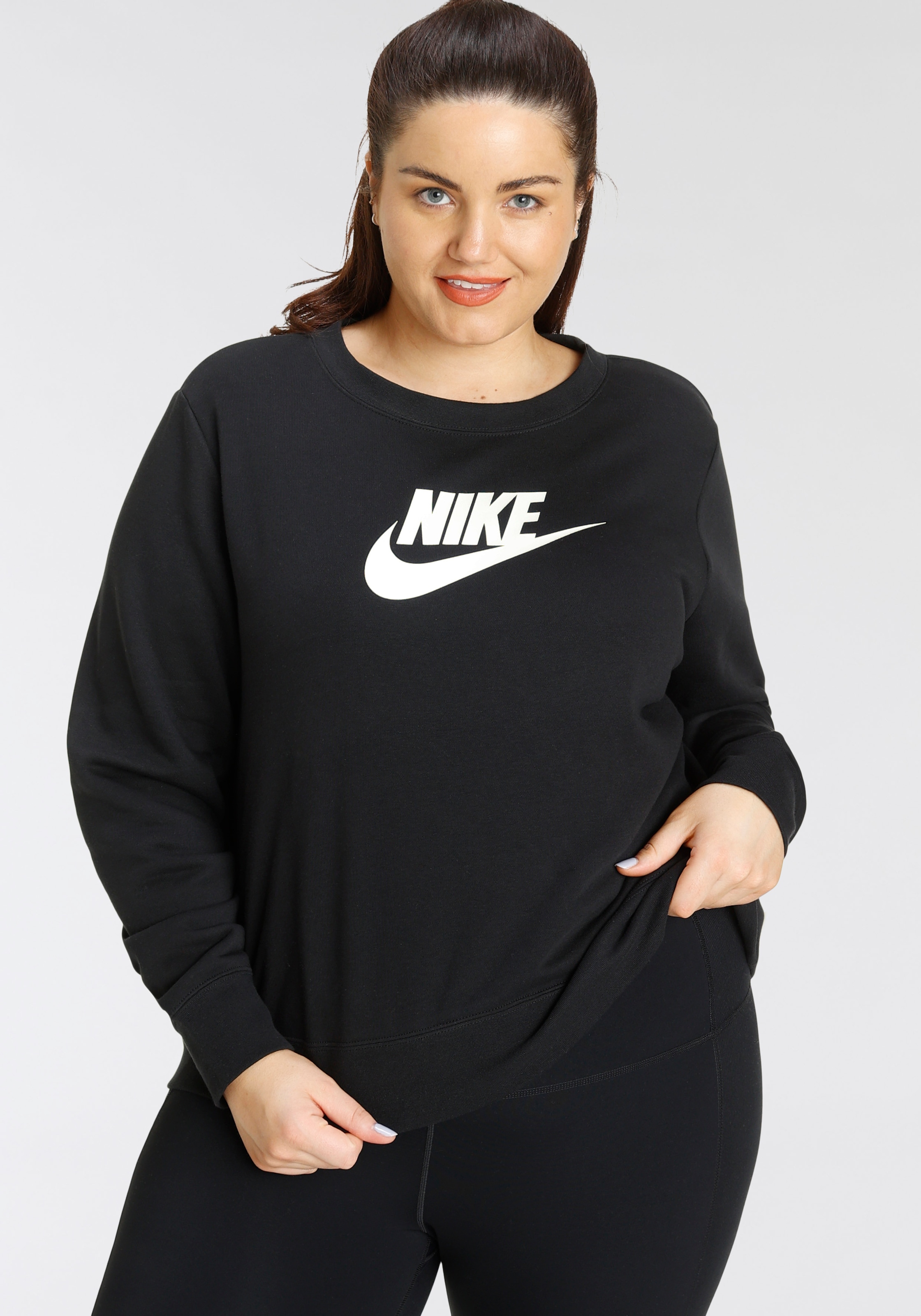 Nike Sportswear Sweatshirt "W NSW CLUB FLC GX STD CREW PL" günstig online kaufen