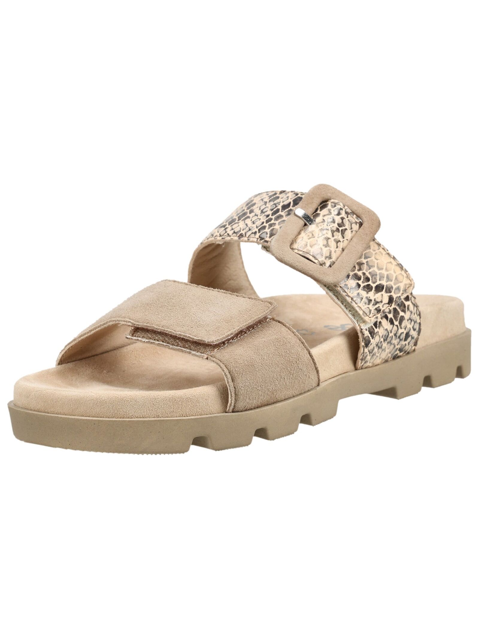 Rohde Pantolette Veloursleder Sandals Beige 38