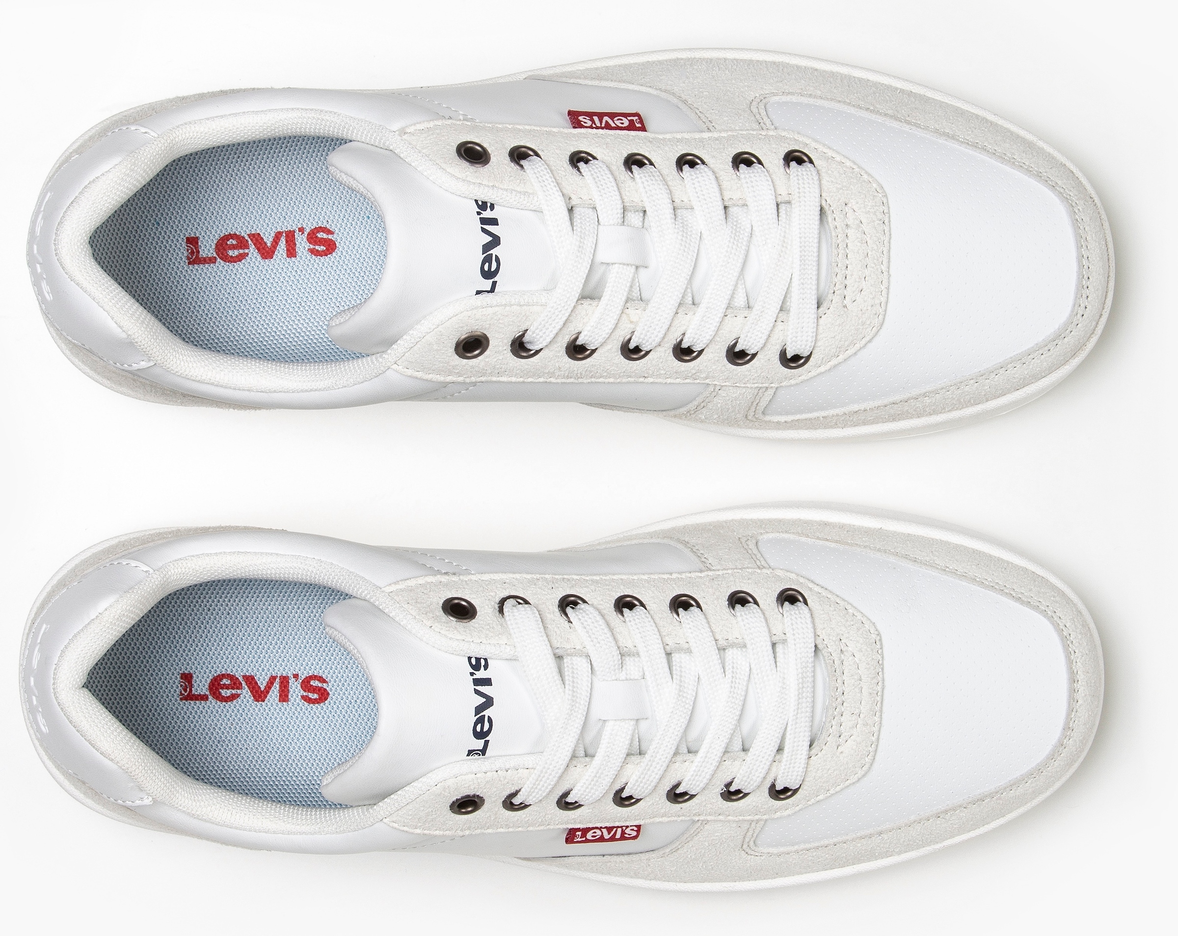 Levi's® Sneaker »REECE«, mit rotem Label, Freizeitschuh, Halbschuh, Schnürschuh