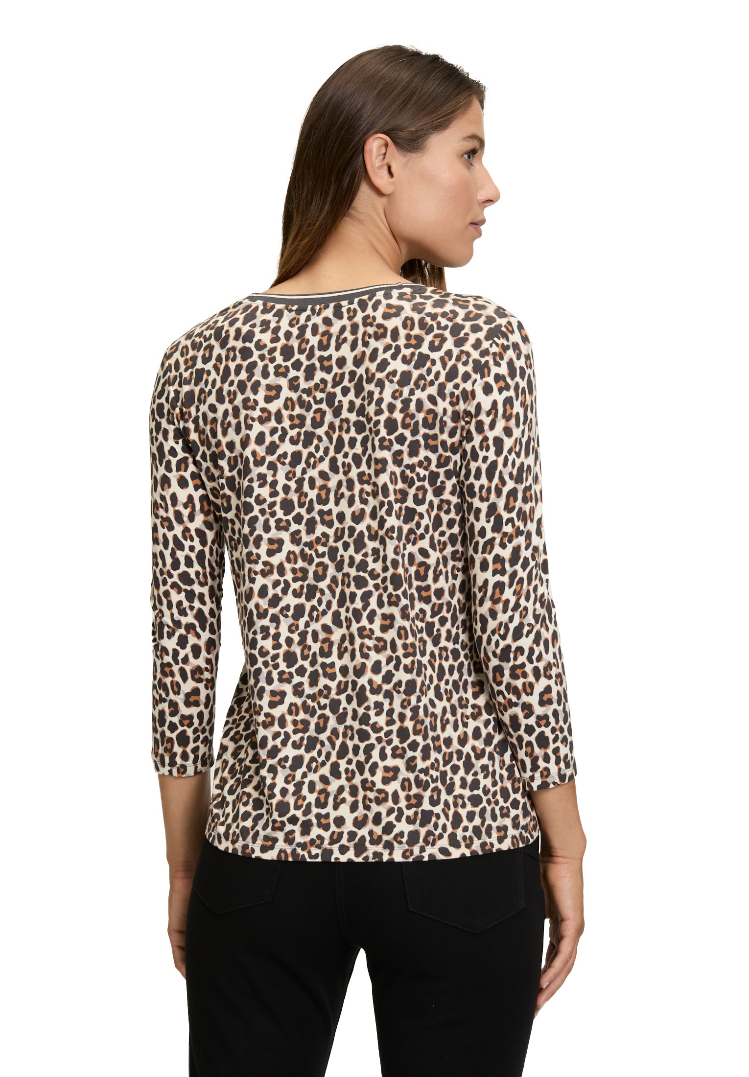 Betty Barclay 3/4-Arm-Shirt »Betty Barclay Damen Basic Shirt mit Print«, (1 tlg.), Muster