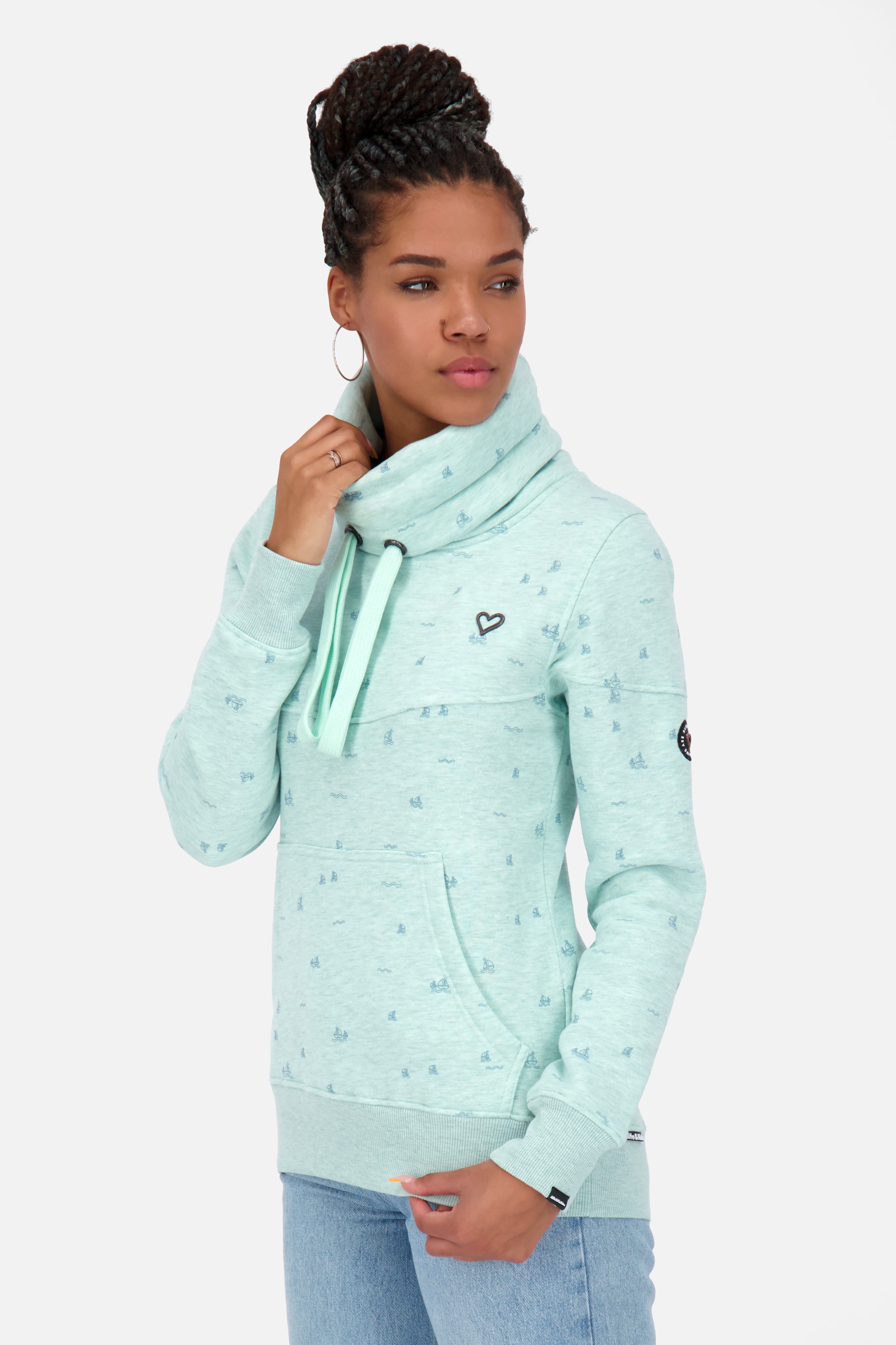 Thumbnail - Alife & Kickin Sweatshirt "Damen SunshineAK B"