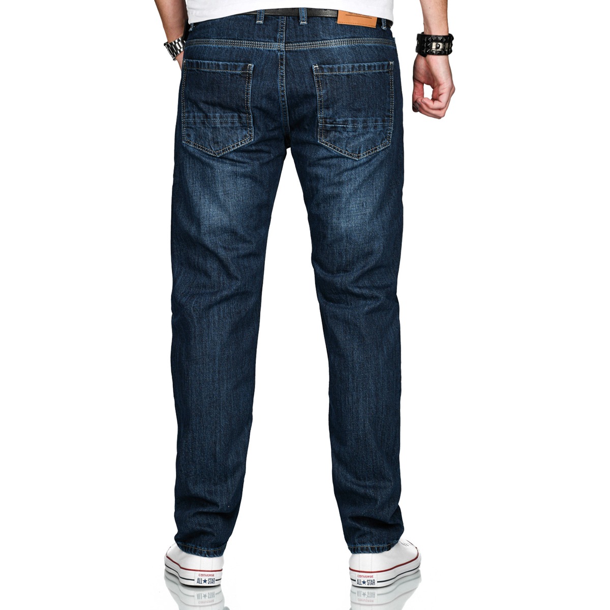 Alessandro Salvarini Comfort-fit-Jeans »ASMarco«, mit geradem Bein