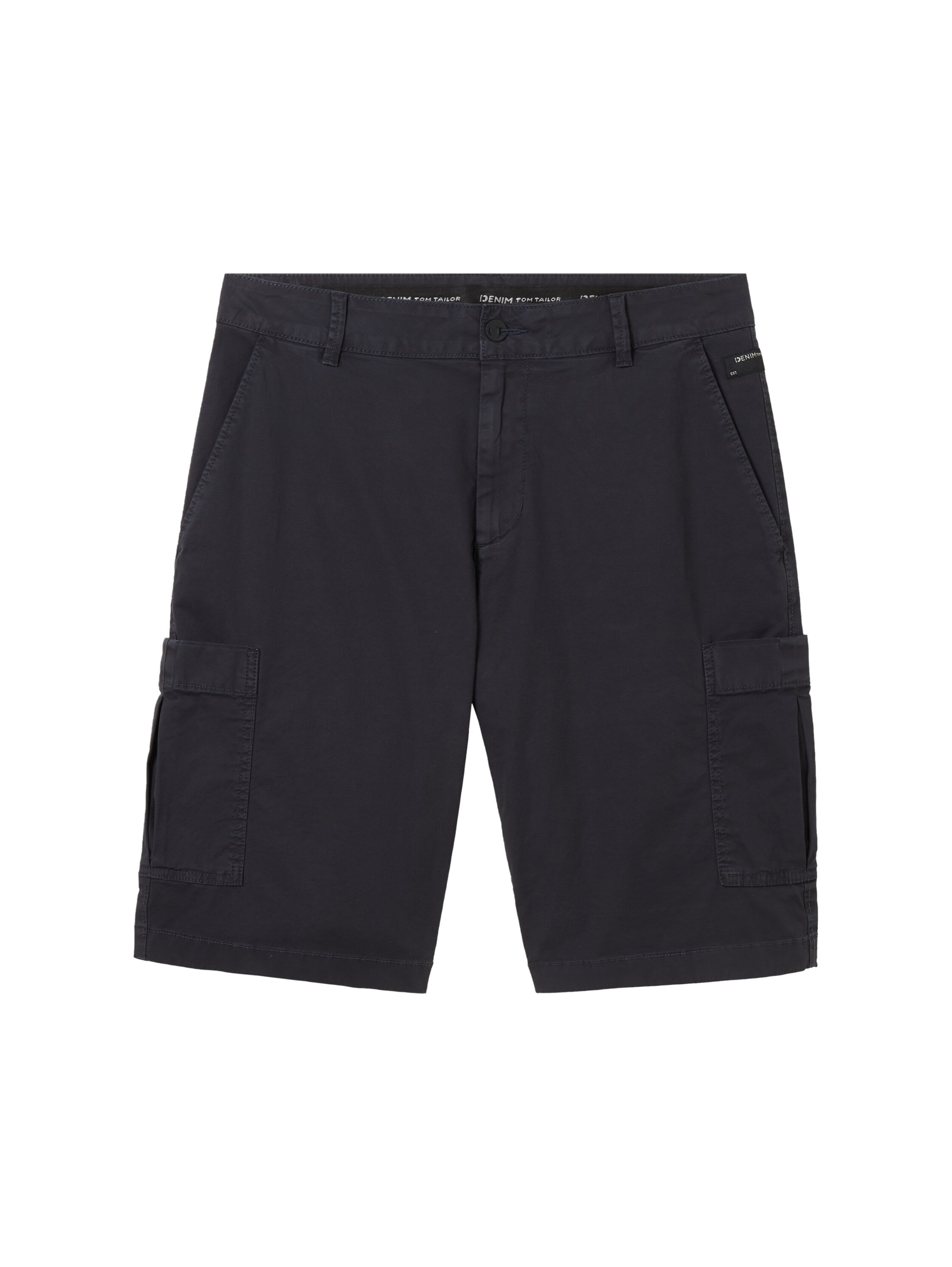 TOM TAILOR Denim Cargoshorts, unifarben