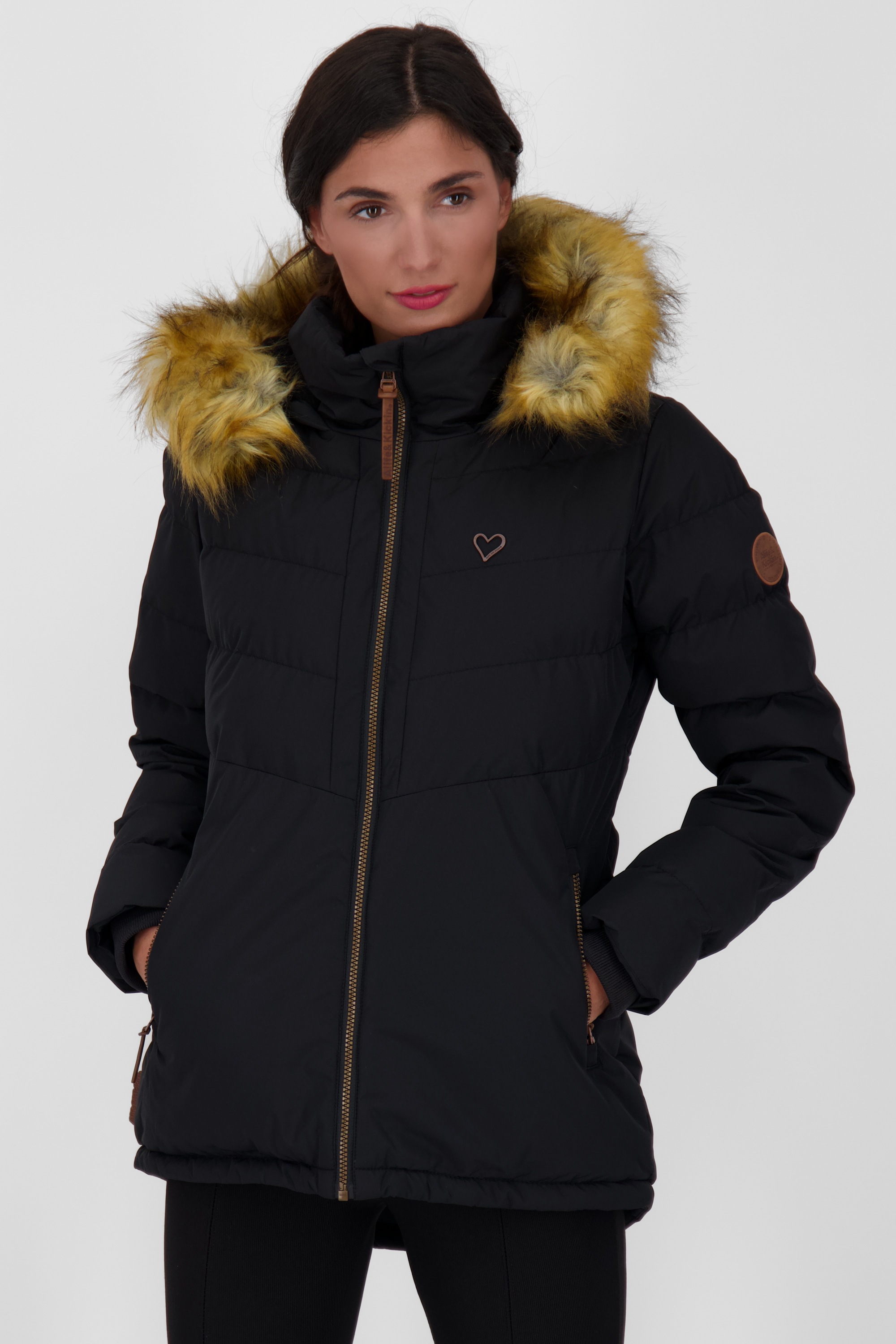 Alife & Kickin Winterjacke "Damen IngridAK A" günstig online kaufen