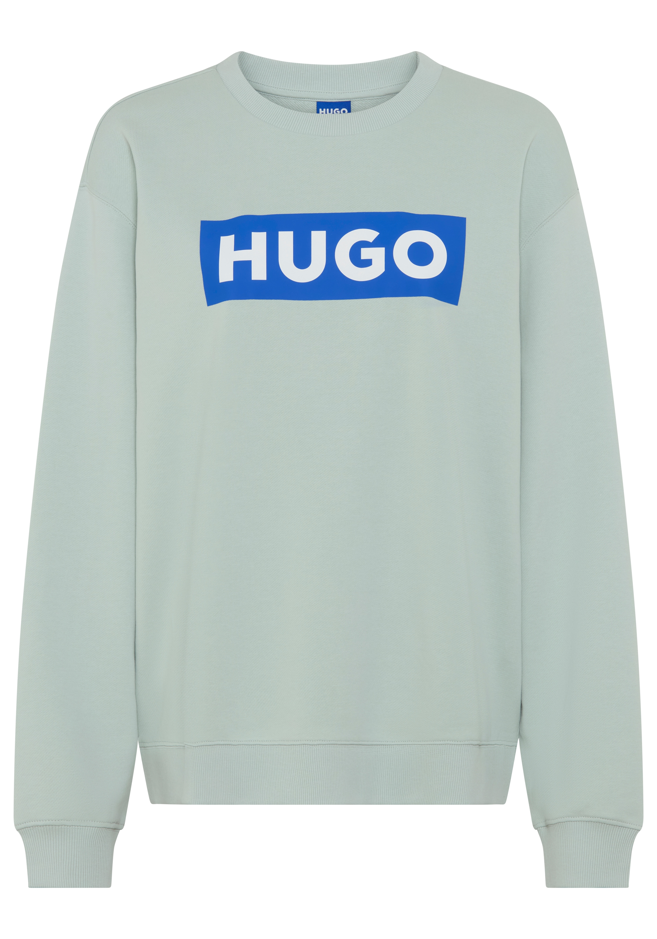 HUGO Sweatshirt "Classic Crew", mit Frontprint, Relaxed Fit