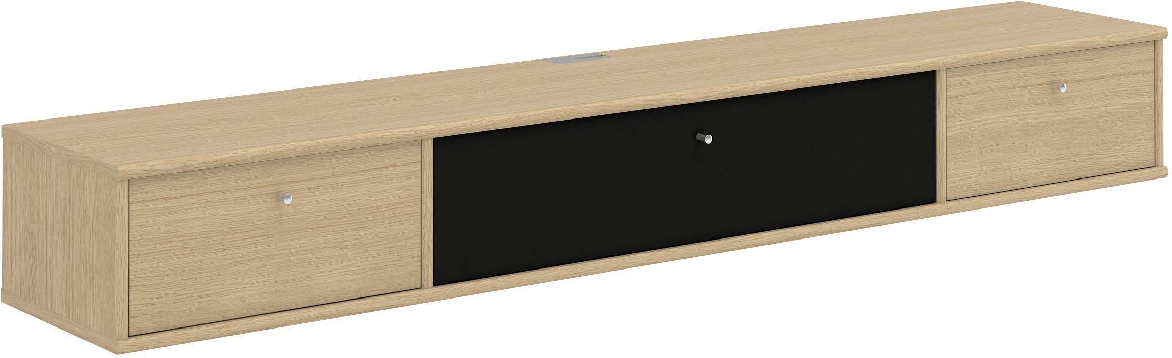 Hammel Furniture TV-Board »Mistral Fernsehschrank, Medienmöbel, Hängend«, mit Klappe mit Akustikstoff, Kabeldurchführung, Lowboard, B: 177 cm