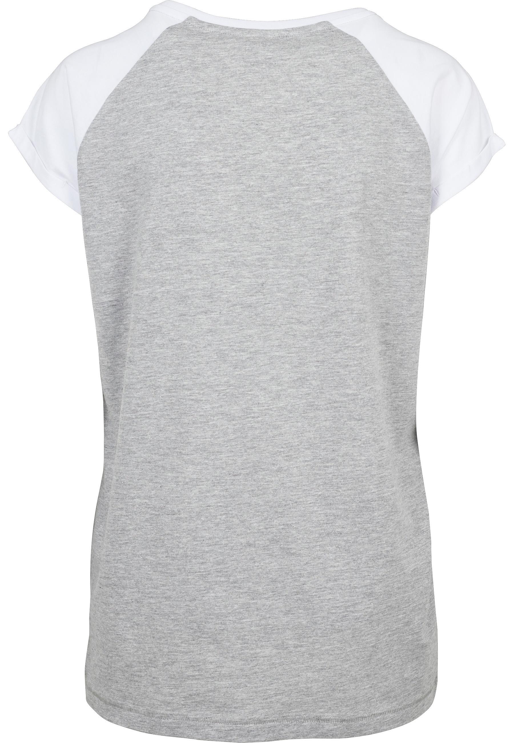 URBAN CLASSICS Kurzarmshirt »Urban Classics Damen Ladies Contrast Raglan Tee« 1 Stk.