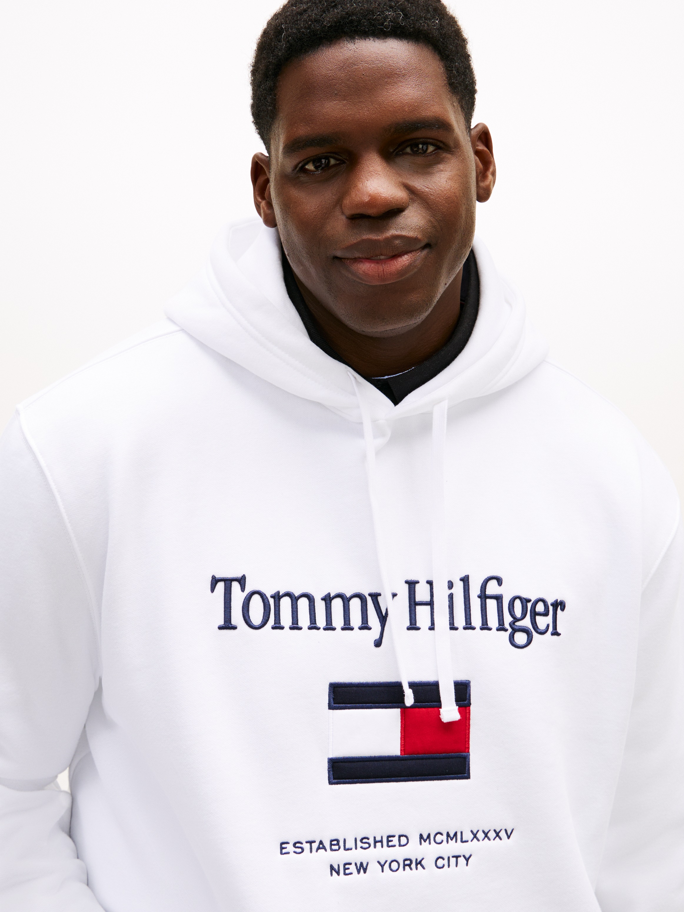 Tommy Hilfiger Big & Tall Hoodie "BT-TOMMY EMBRO FLAG", Große Größen günstig online kaufen