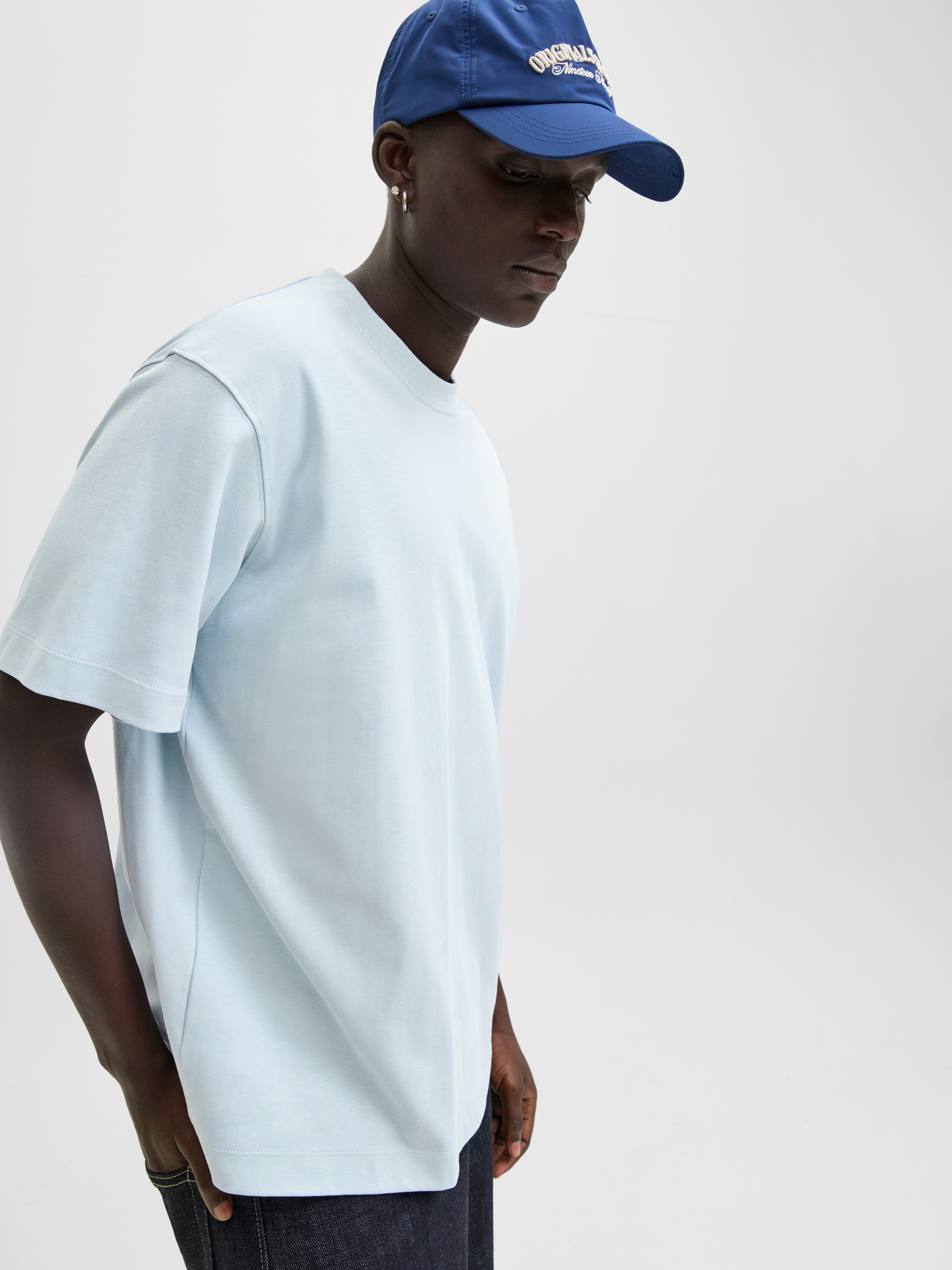 Jack & Jones Rundhalsshirt "JJEURBAN EDGE TEE SS O-NECK NOOS" mit Rundhalsa günstig online kaufen