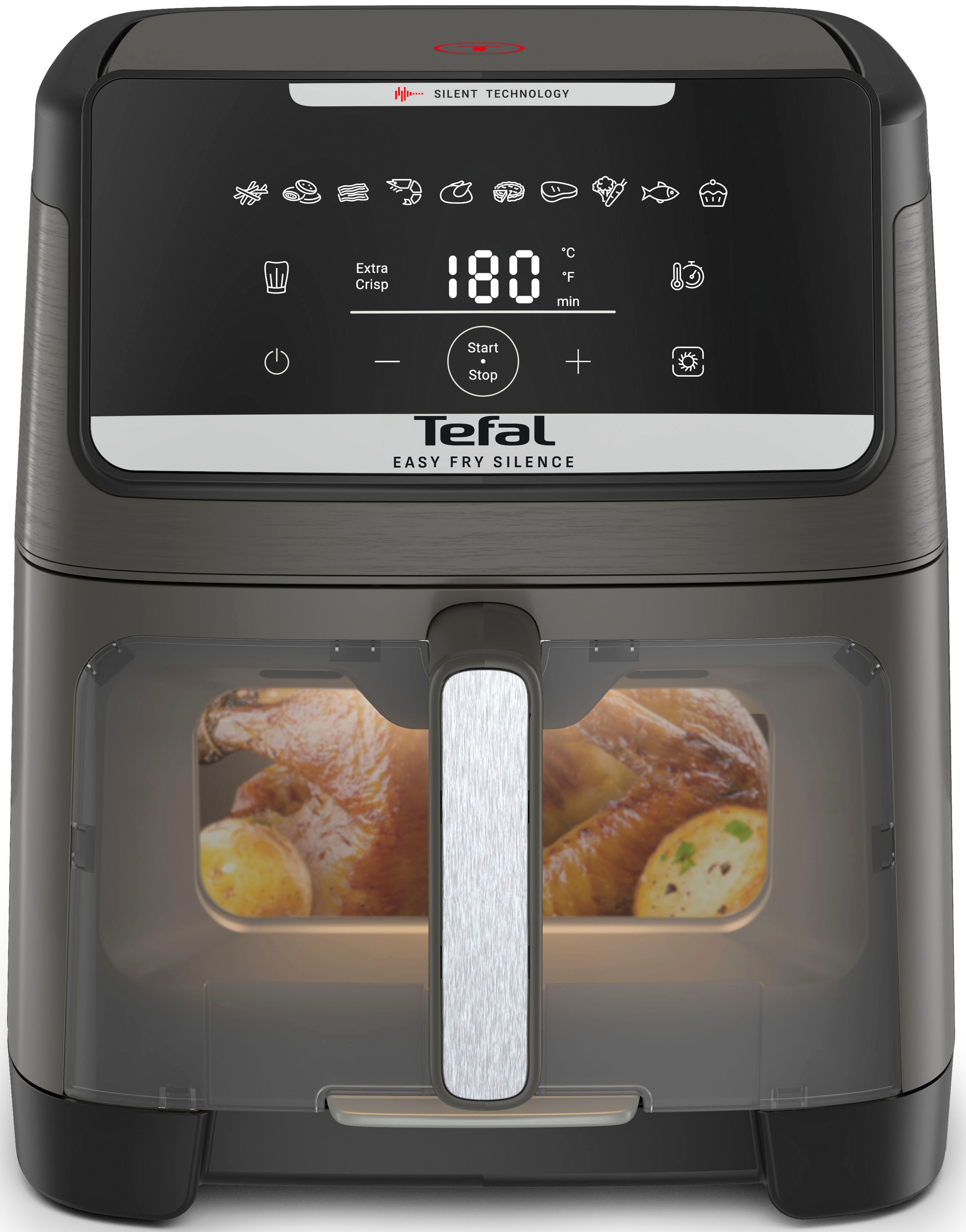 Tefal Heißluftfritteuse "Easy Fry Silence XXL" 1800 W günstig online kaufen