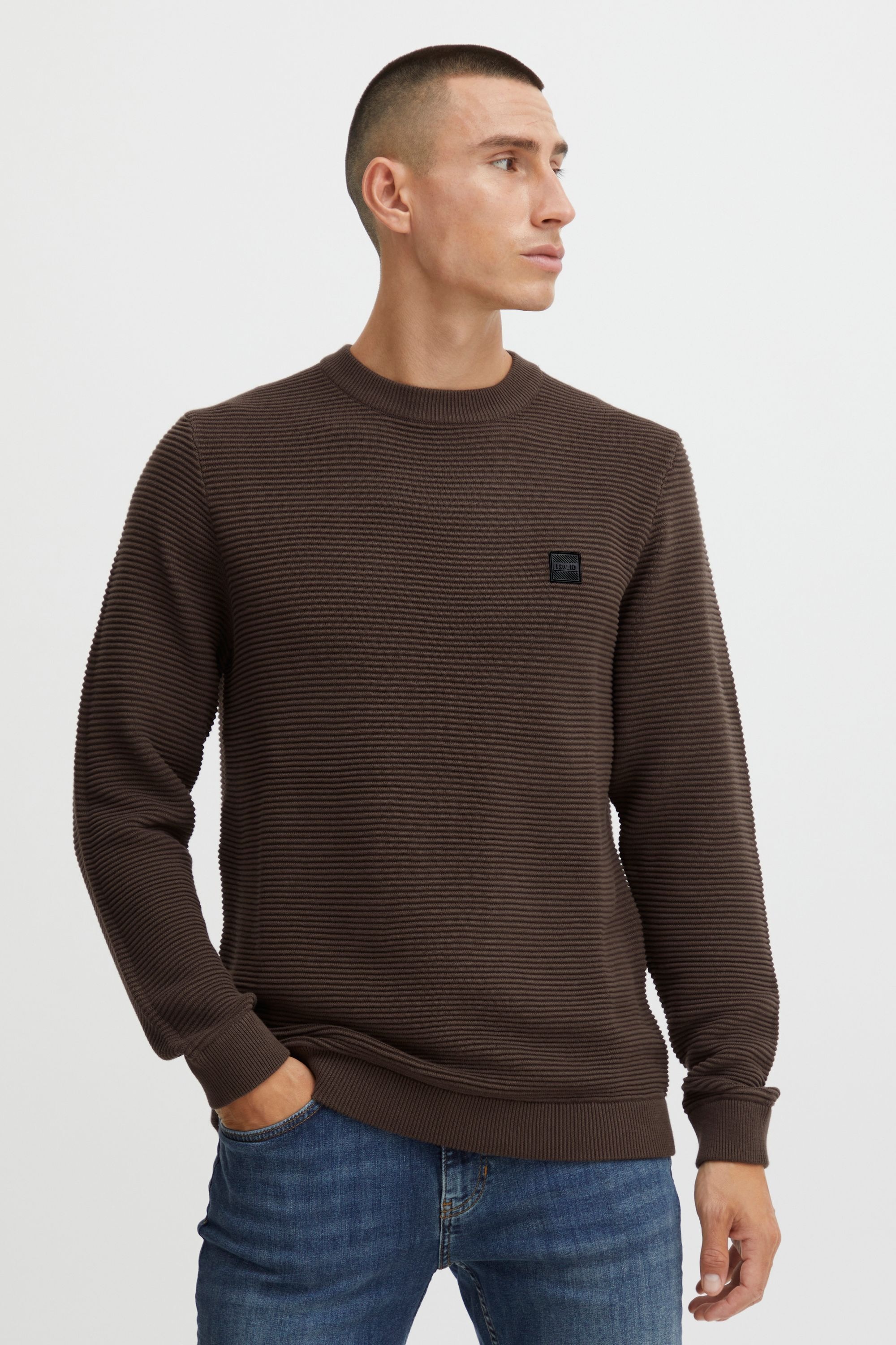 Solid Strickfleece-Pullover "Strickpullover SDValencia" günstig online kaufen