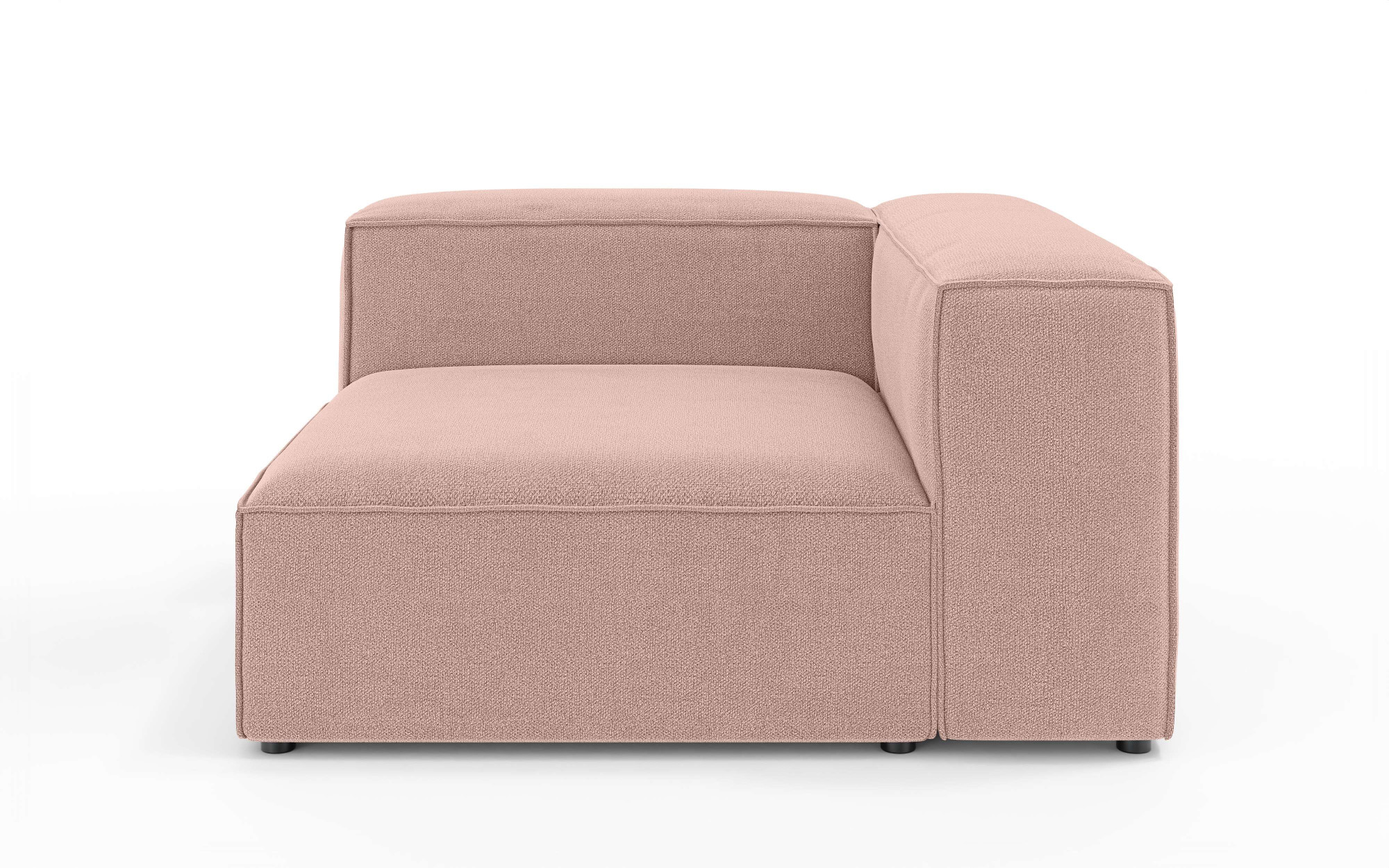OTTO home Ottomane "HAILY links/rechts bestellbar, Loungemöbel, Maße B/T/H: 130/130/72 cm" als Modul oder separat verwendbar, für individuelle Zusammenstellung