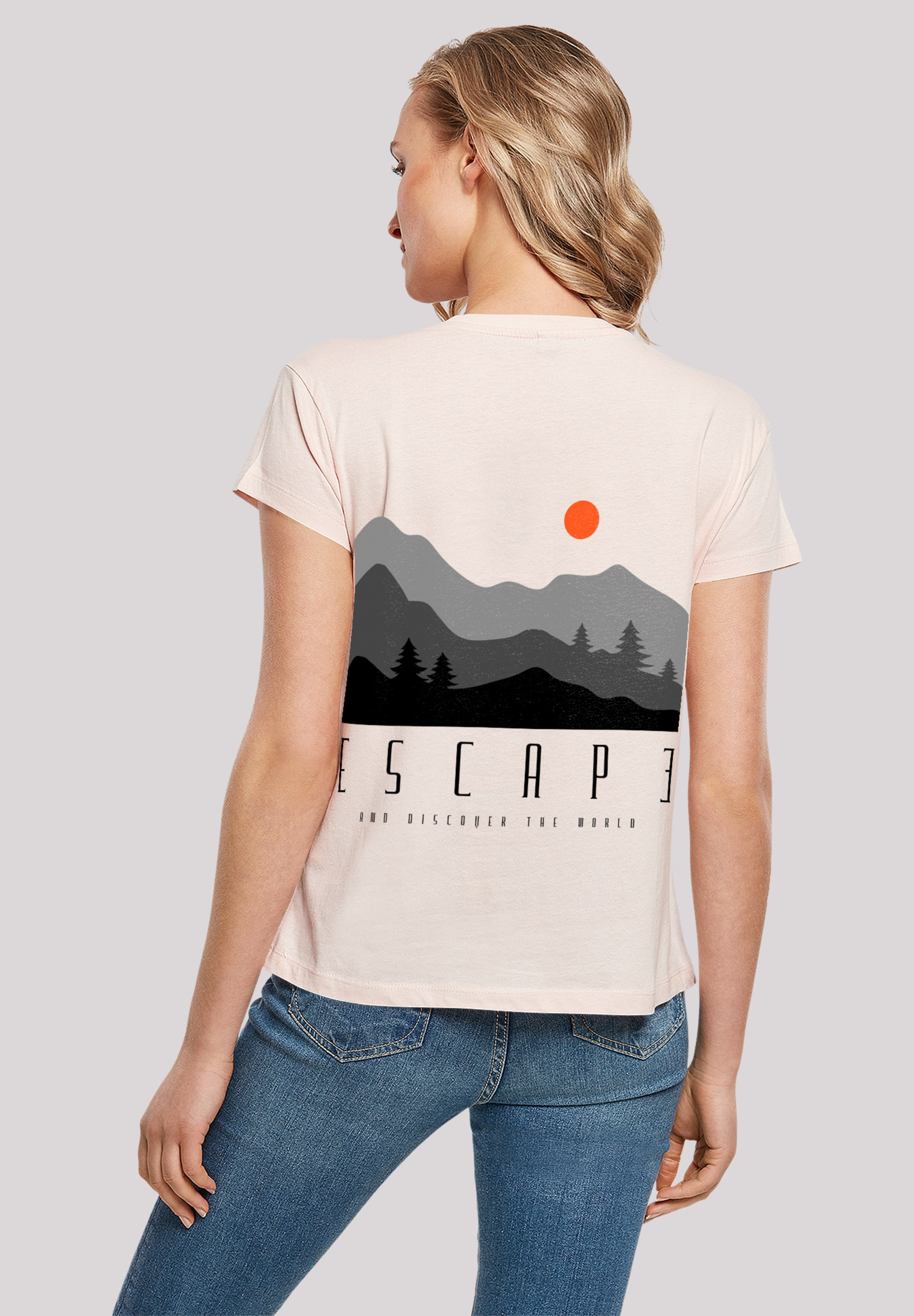 F4NT4STIC T-Shirt "Escape Discover the World Forest Landscape", Discover th günstig online kaufen