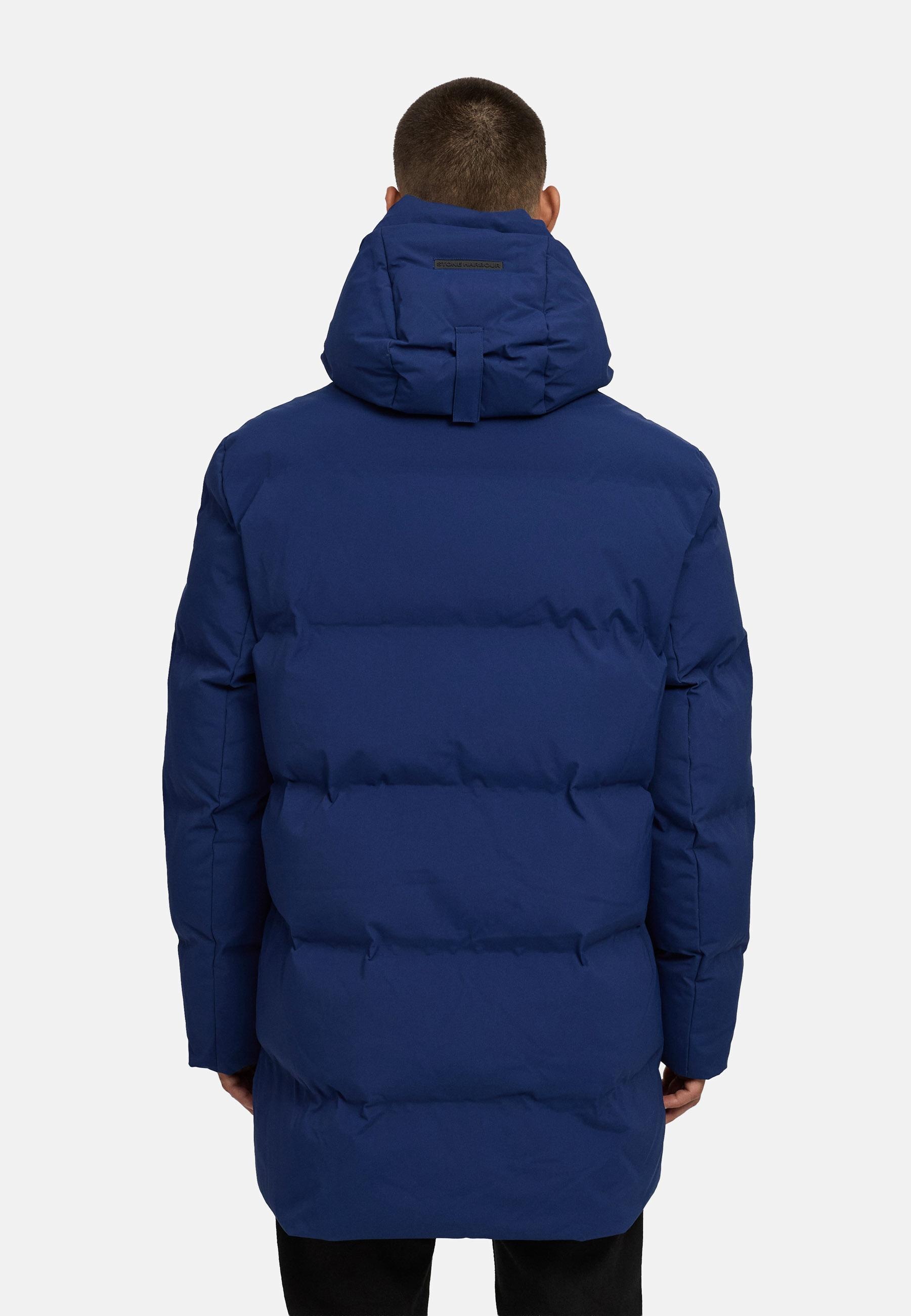 Stone Harbour Kurzmantel »Darianoo XX«, Kurzer Herren Steppmantel mit Kapuze
