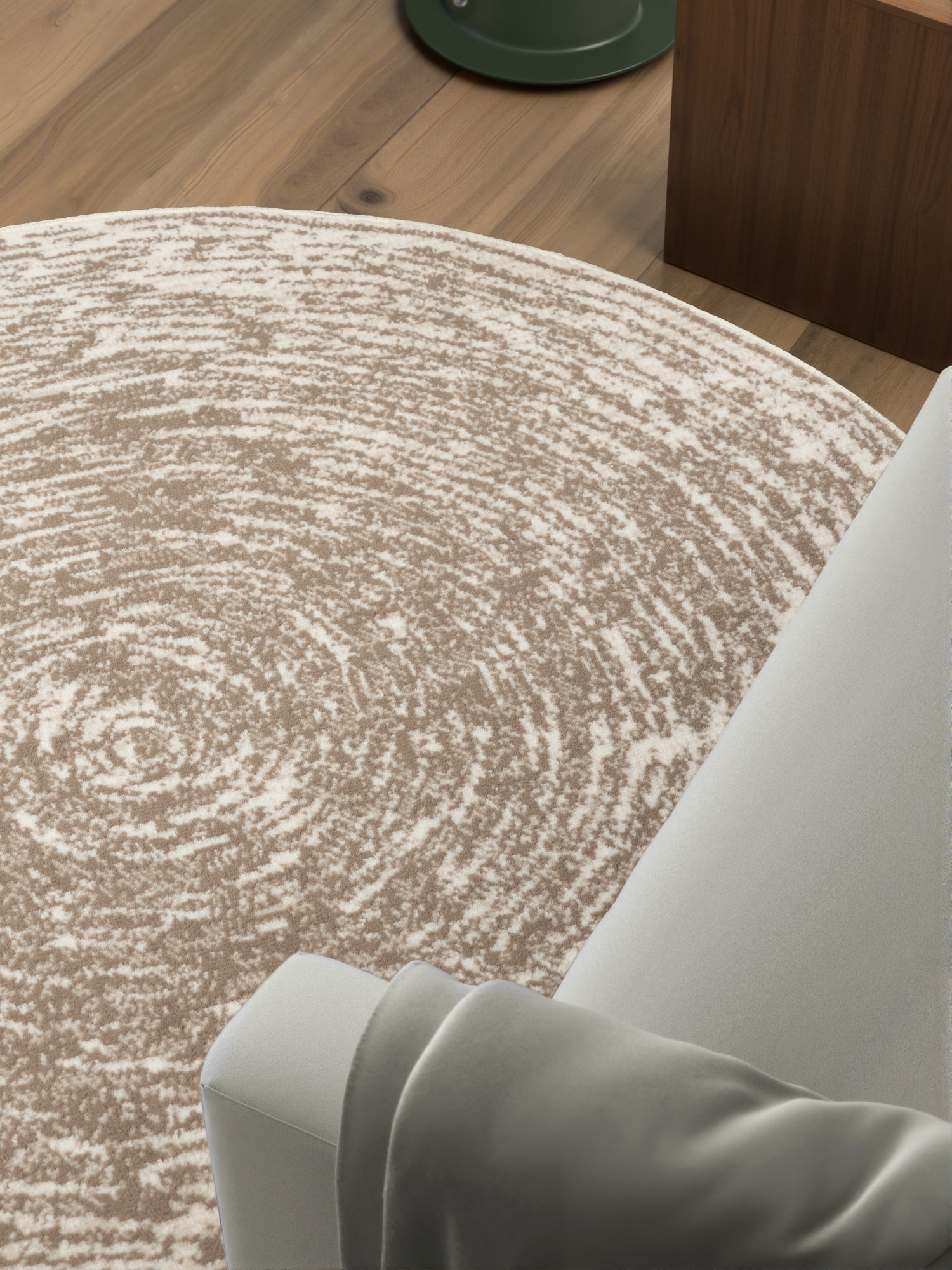 HANSE Home Teppich »Cavallo«, rund, 9 mm Höhe, Wohnzimmer, Schlafzimmer, Flur, Kurzflor, orientalsich, weich, rund