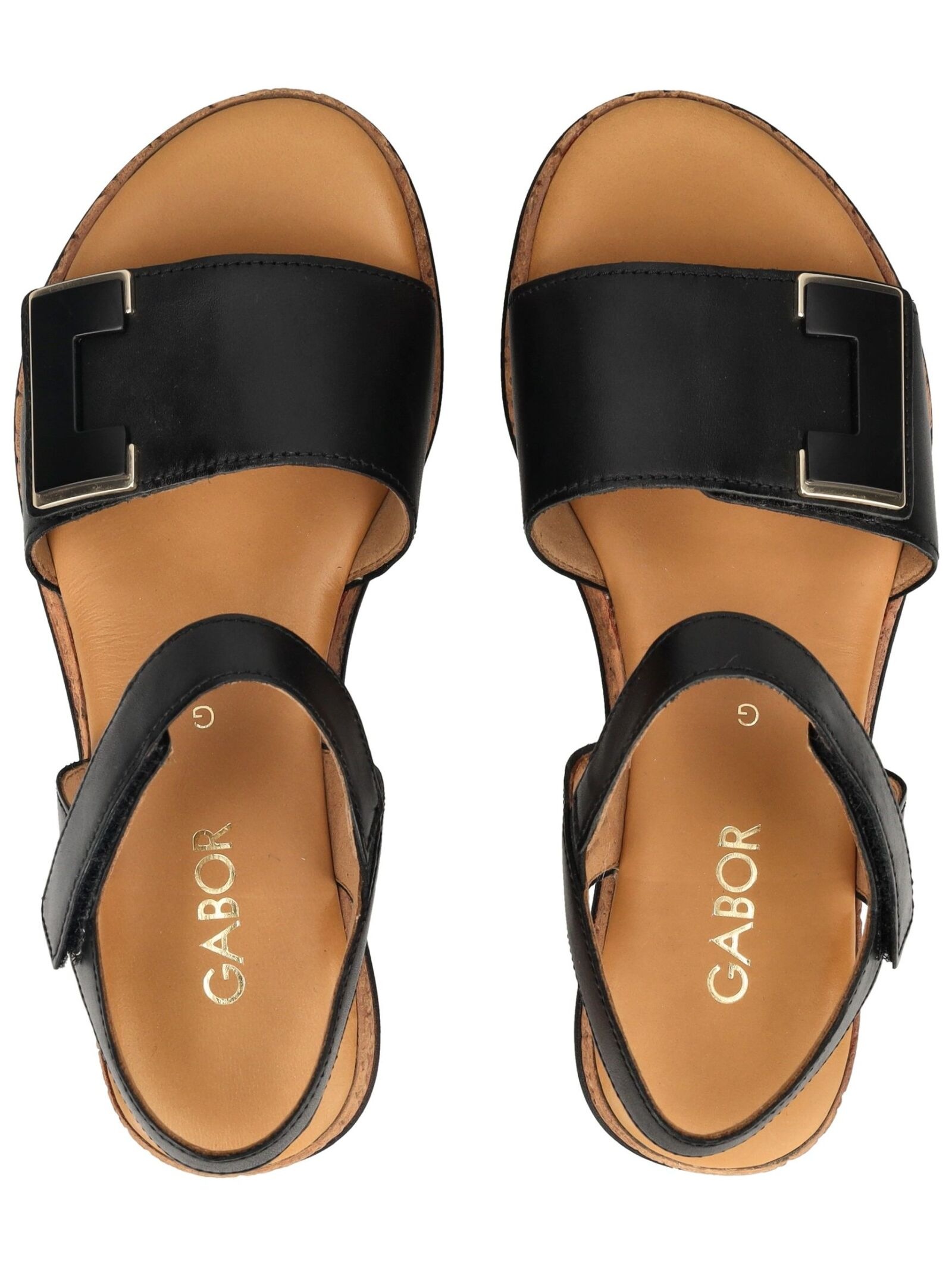 Gabor Comfort Keilsandalette "Gabor Comfort Sandalen Glattleder" günstig online kaufen