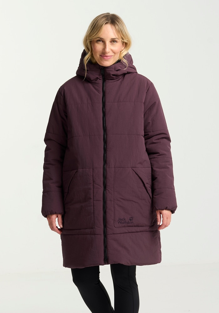 Jack Wolfskin Funktionsmantel "NORTHERN LITE COAT W" für Wandern und Trekking, winddicht, atmungsaktiv, wasserabweisend