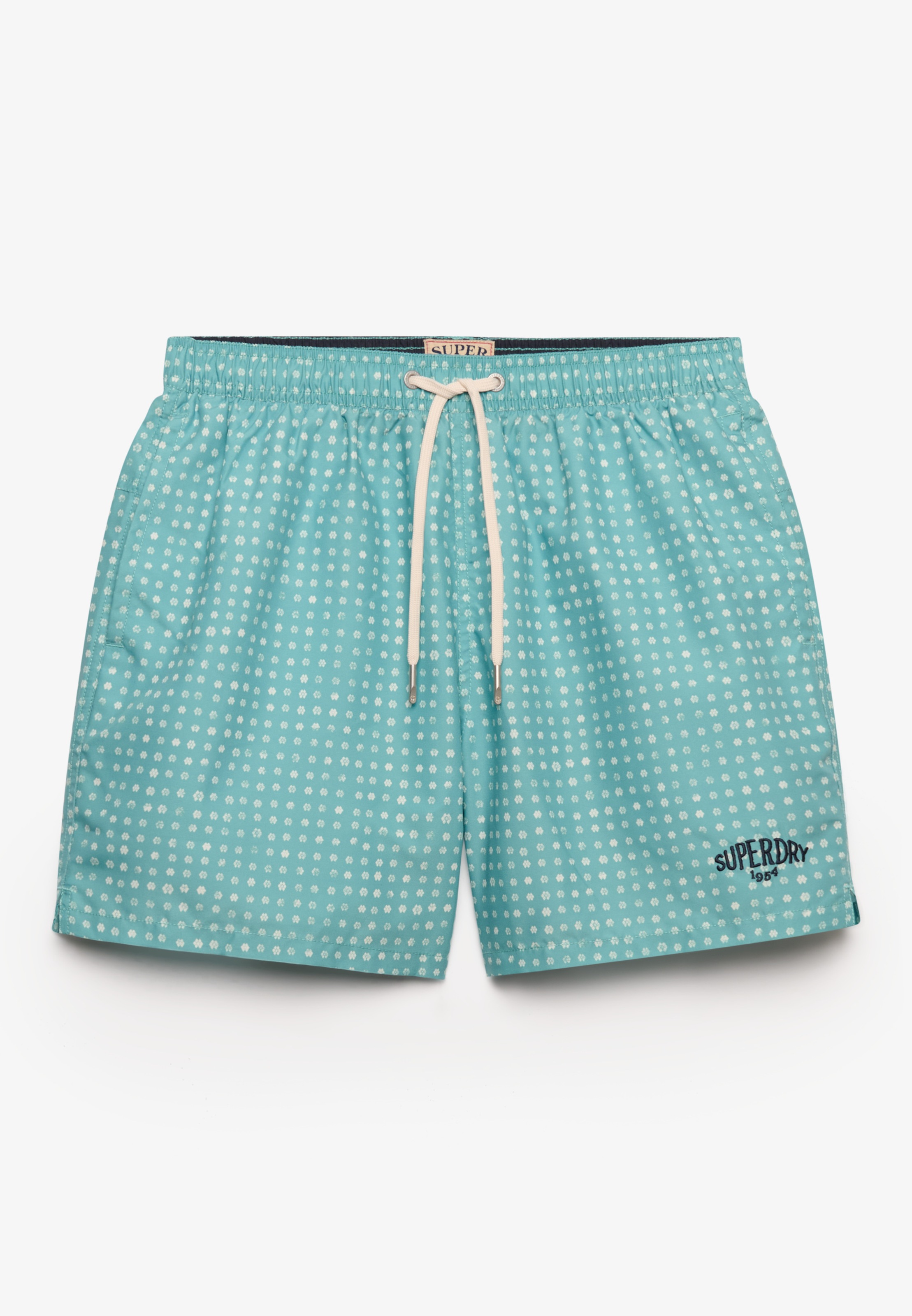 Superdry 15 Mini Flora Short de Bain Vert Homme 2