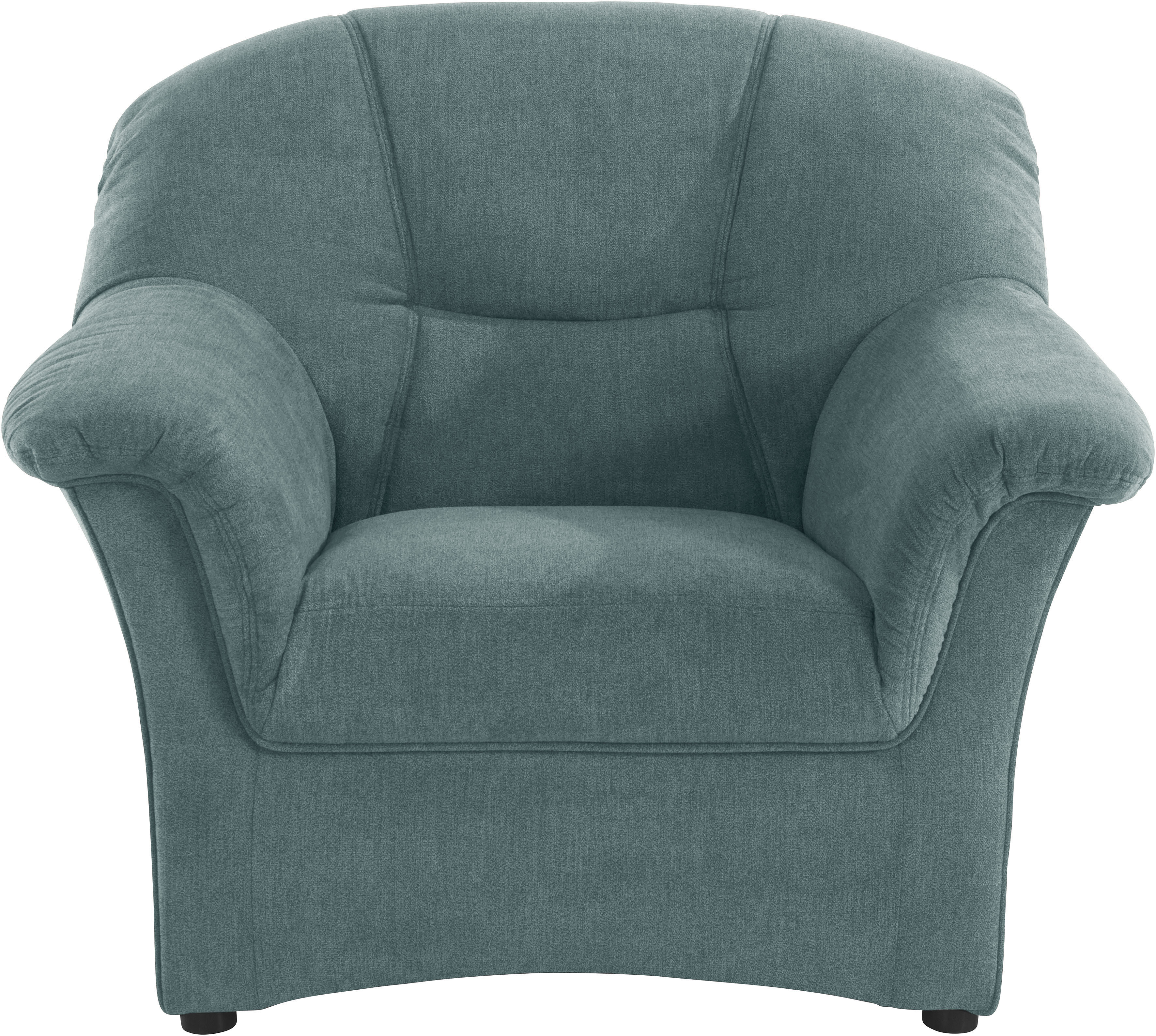DOMO collection Sessel "SARAFINA Breite 102 cm, auch mit Federkern für noch mehr Sitzkomfort" whlw. mit Federkern, elegantes Design