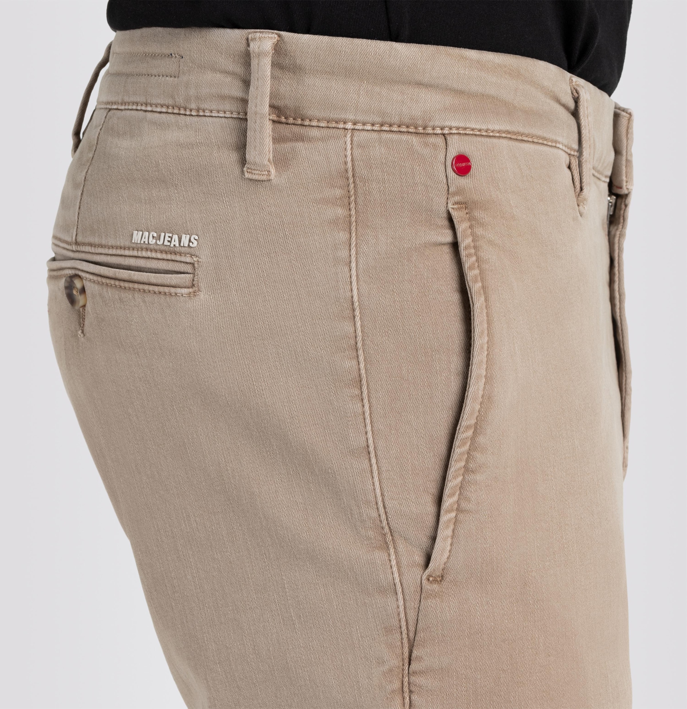 MAC Chinohose »Driver«, mit Stretch