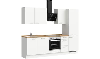 nobilia® elements Küche »elements«, vormontiert, Breite 270 cm, ohne E-Geräte kaufen