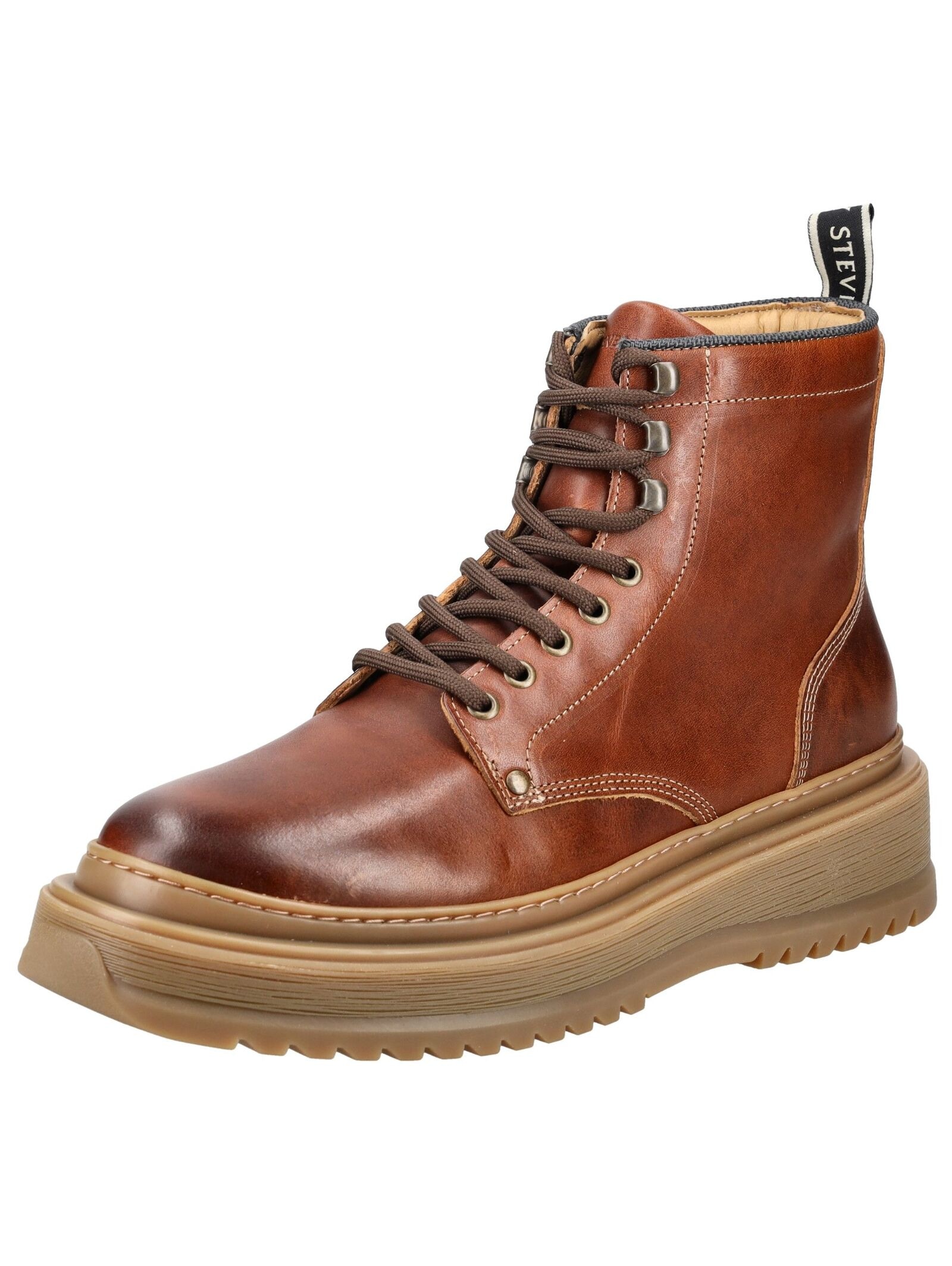 Sneaky Steve Schnürstiefelette "Sneaky Steve Stiefelette Leder" günstig online kaufen