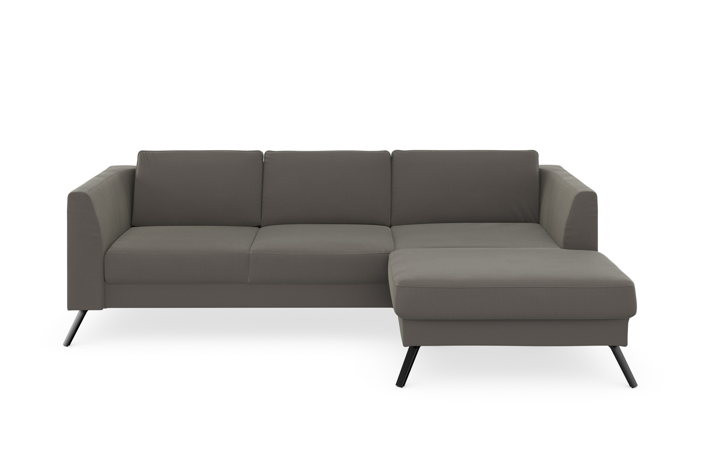 sit&more Ecksofa "Lindholm L-Form", mit Sitztiefenverstellung und Federkern günstig online kaufen