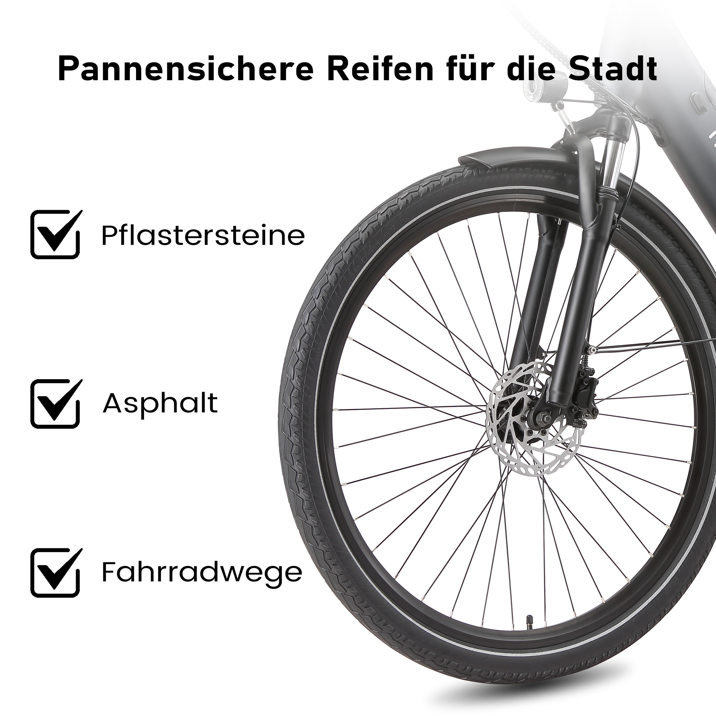 Maxtron »Maxtron Lira 28" City-E-Bike« 7 Gang Shimano Kettenschaltung Heckmotor 250 W (mit integr. Akku), Elektrofahrrad für Alltag und Einkauf