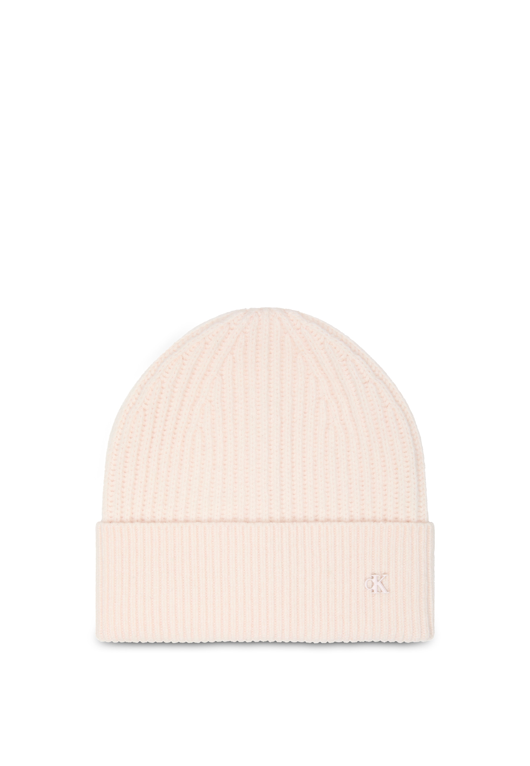 Calvin Klein Strickmütze "CK METAL WOOL BEANIE" aus weicher Wollmischung günstig online kaufen