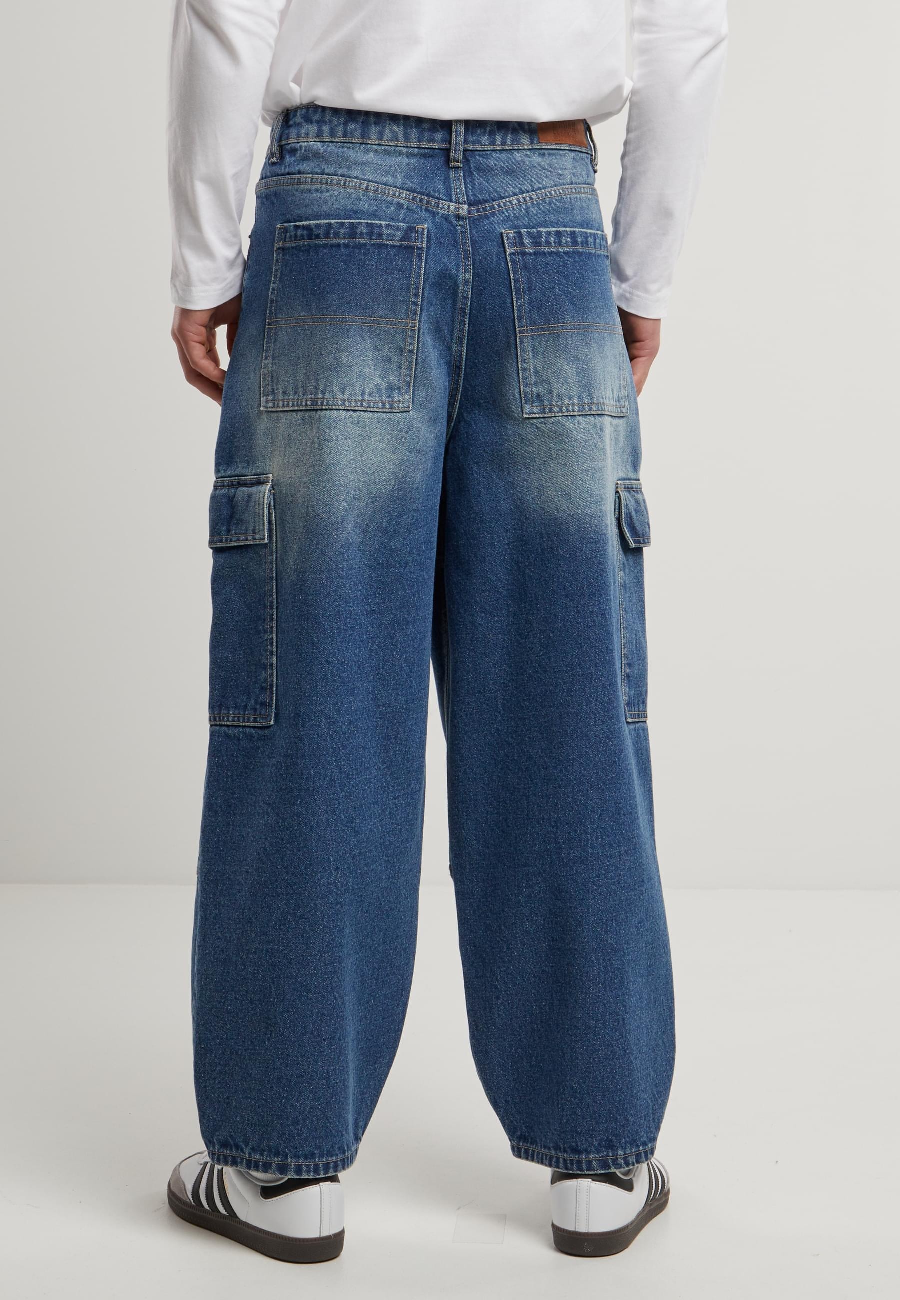 URBAN CLASSICS Bequeme Jeans »Urban Classics Tapered Heavy Ounce Baggy Cargo Jeans«