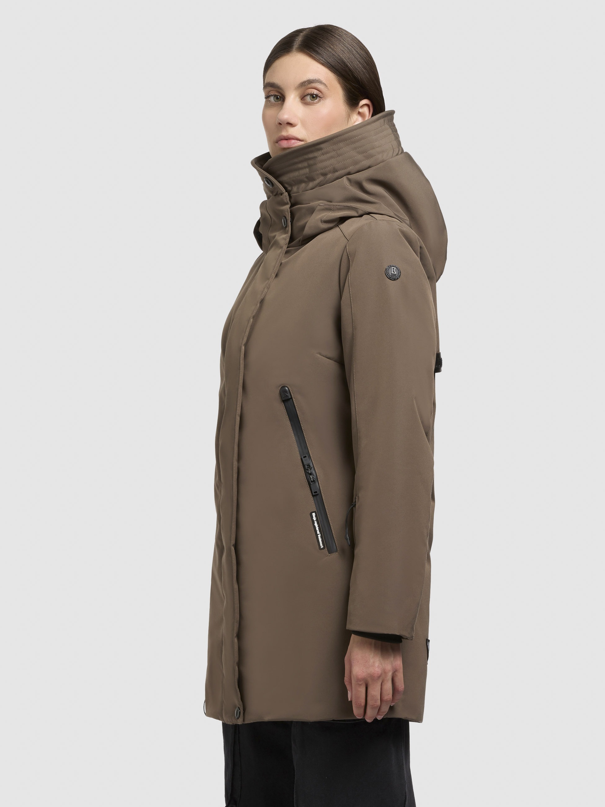 khujo Anorak »VIONA5«, mit Kapuze