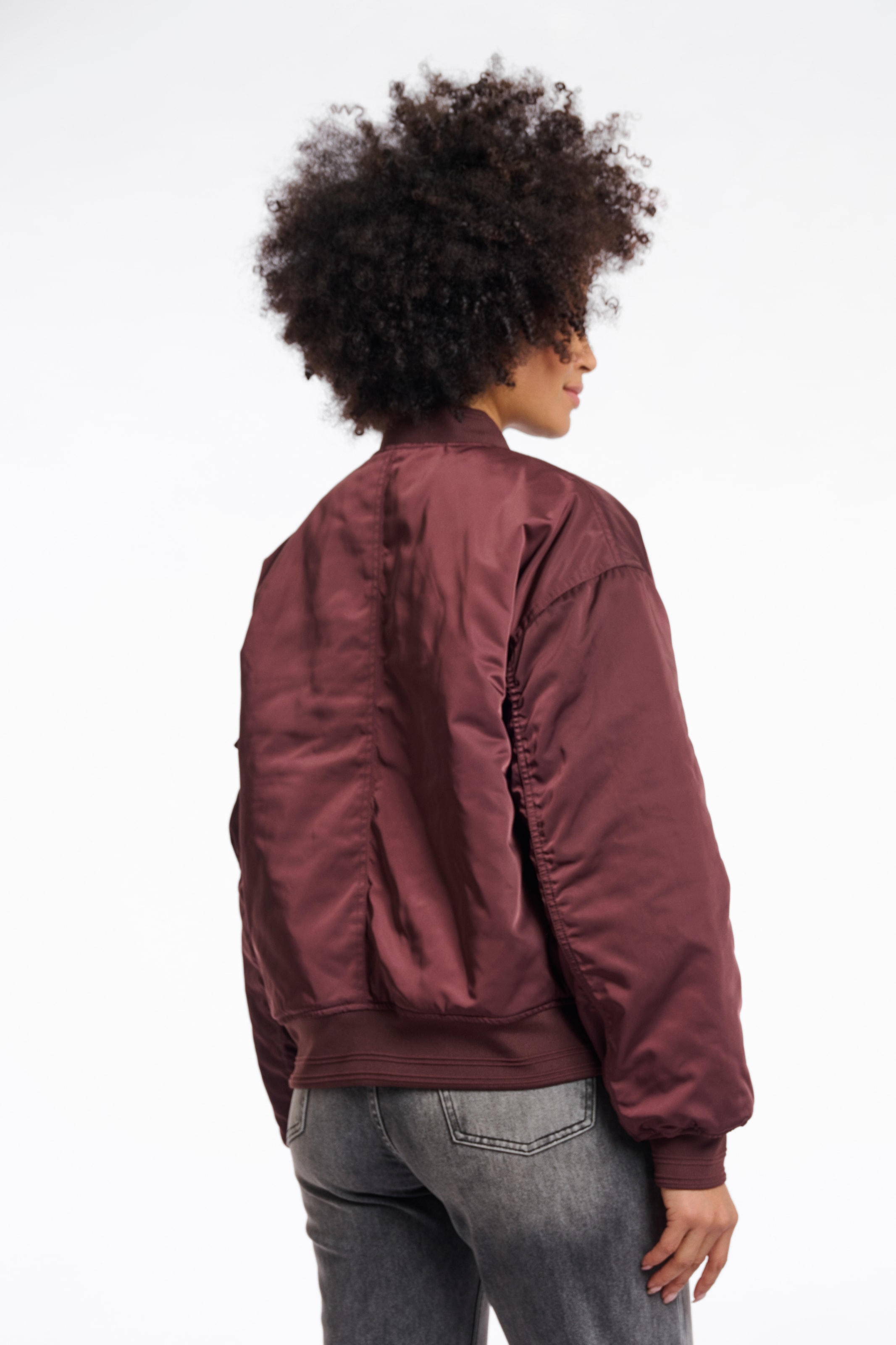 Rino & Pelle Bomberjacke, ohne Kapuze, mit Reißverschluss und Klapptaschen