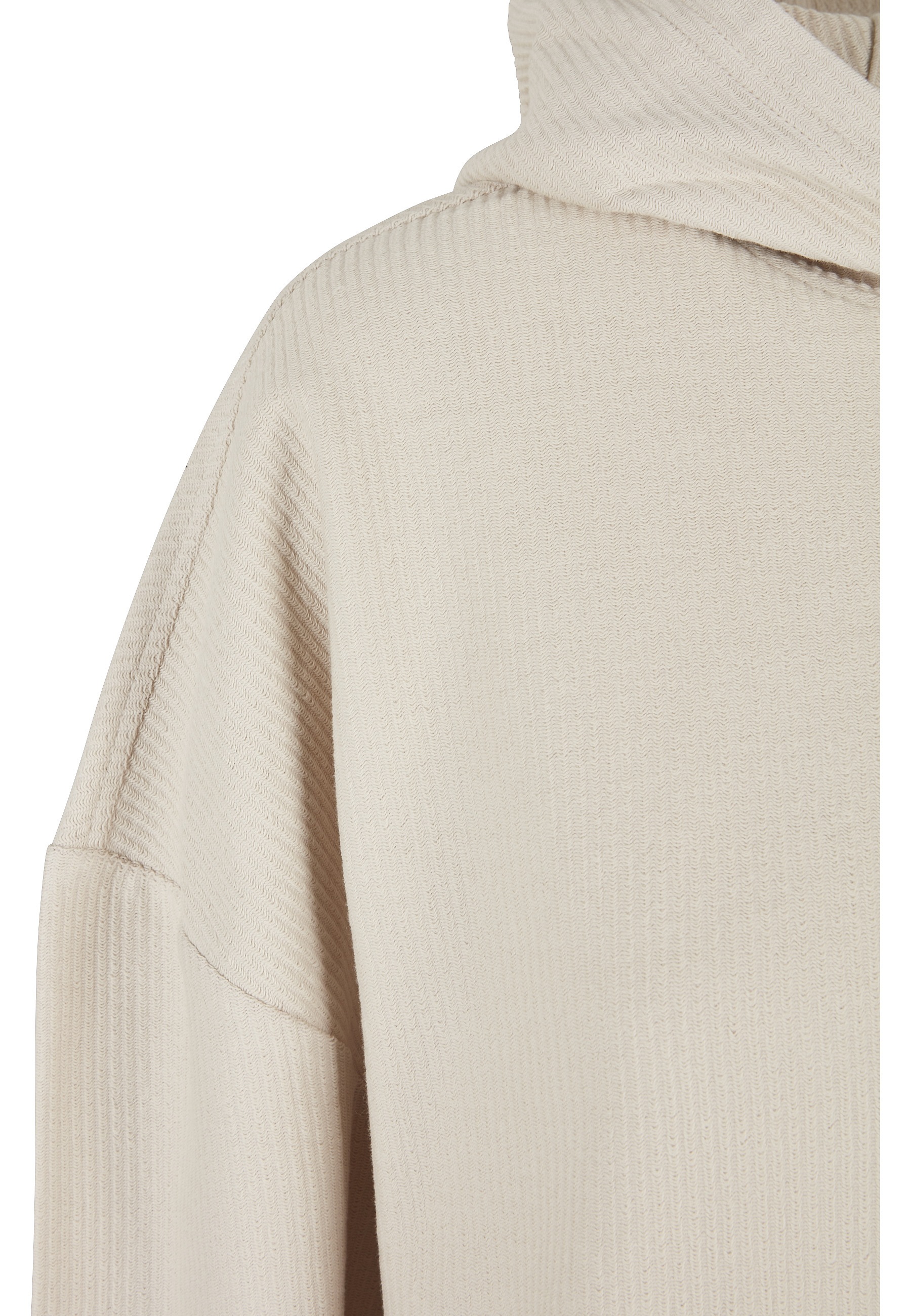 URBAN CLASSICS Kapuzensweatshirt »Urban Classics Damen Ladies Oversized Short Rib Hoody«, 1 Stk.
