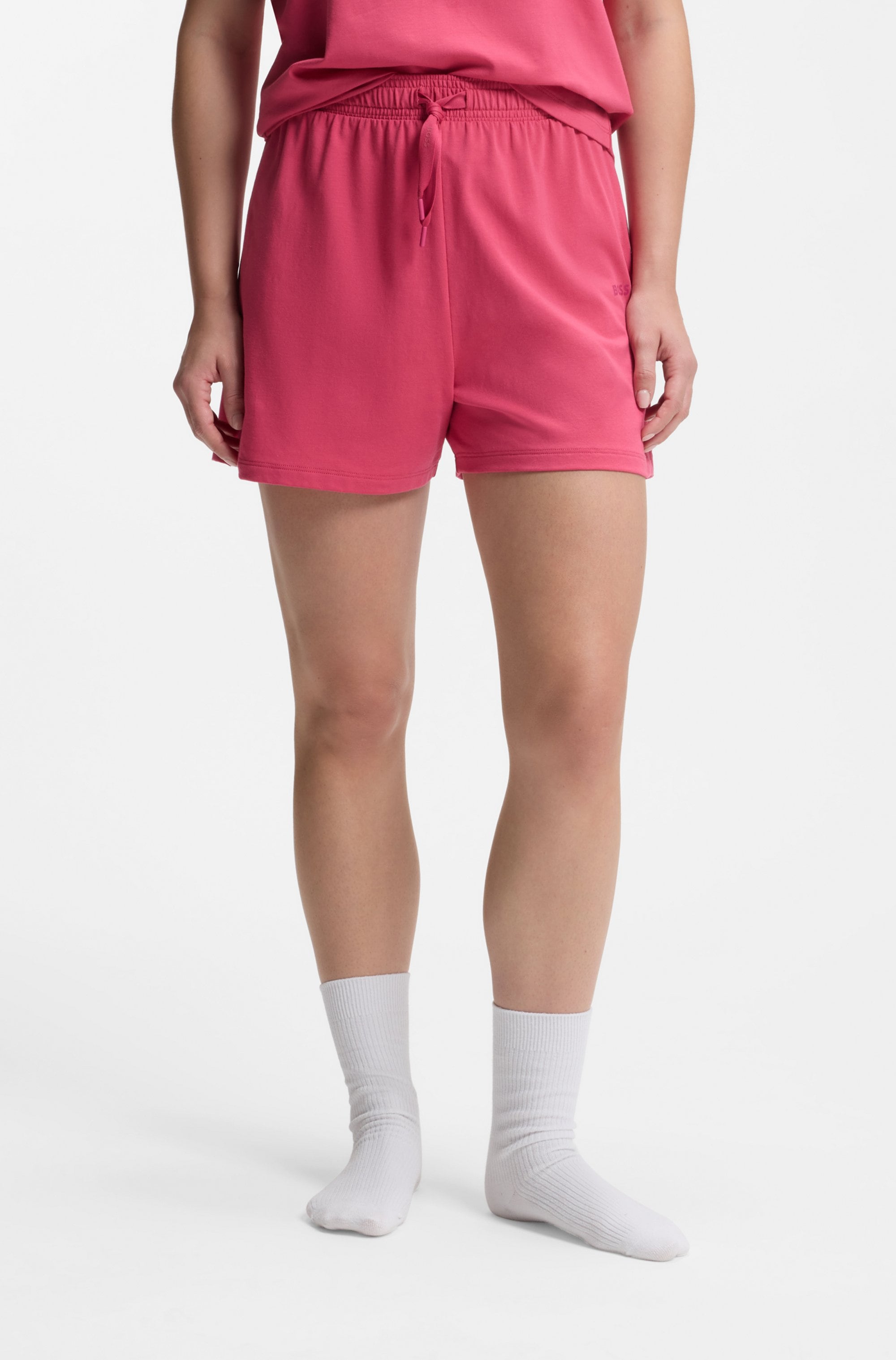 BOSS Pyjamahose »CI_Shorts CW«  mit BOSS Logoschriftzug