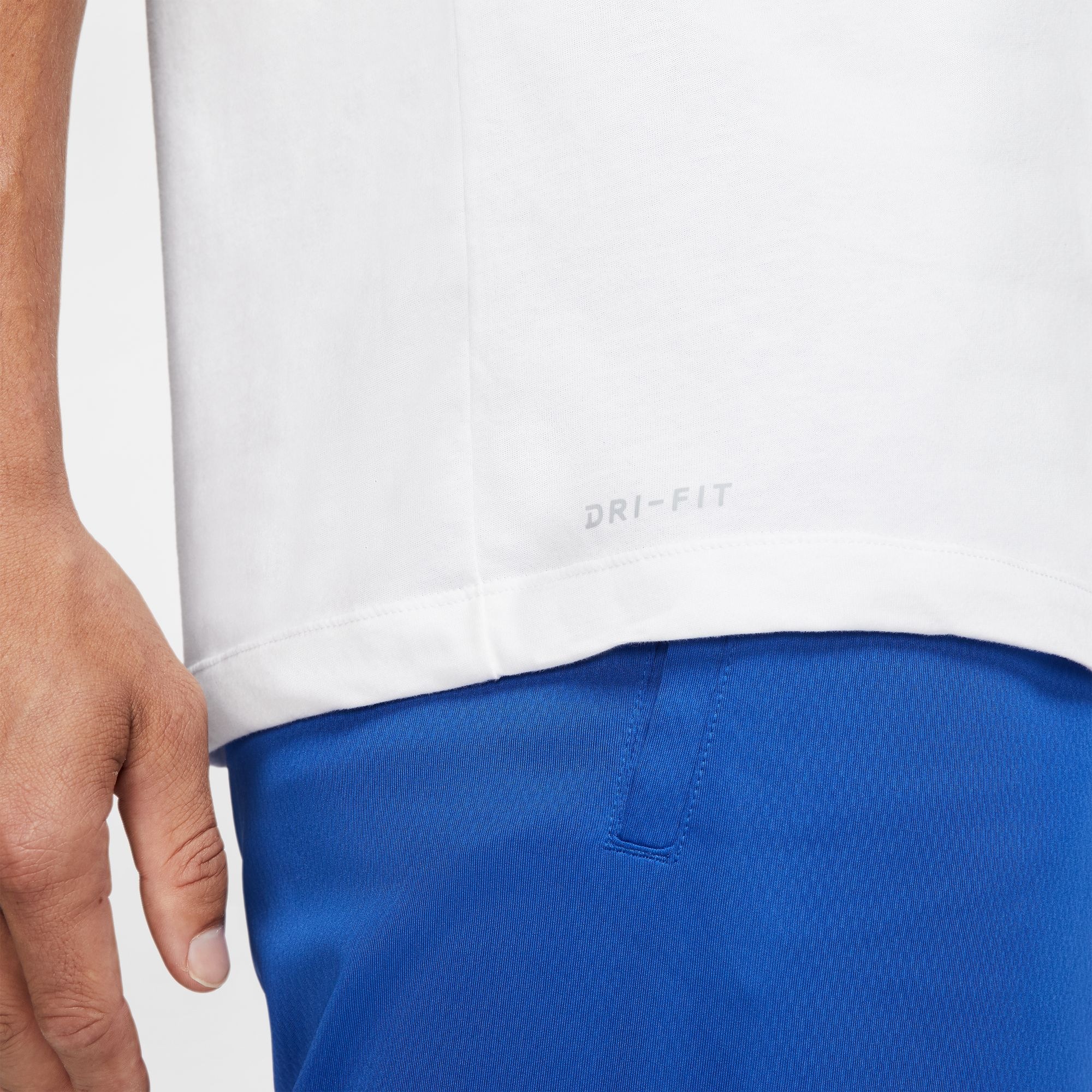 Nike T-Shirt »Nike Dri-FIT Men's Fitness T-Shirt« Kurzarm, Rundhalsausschnitt