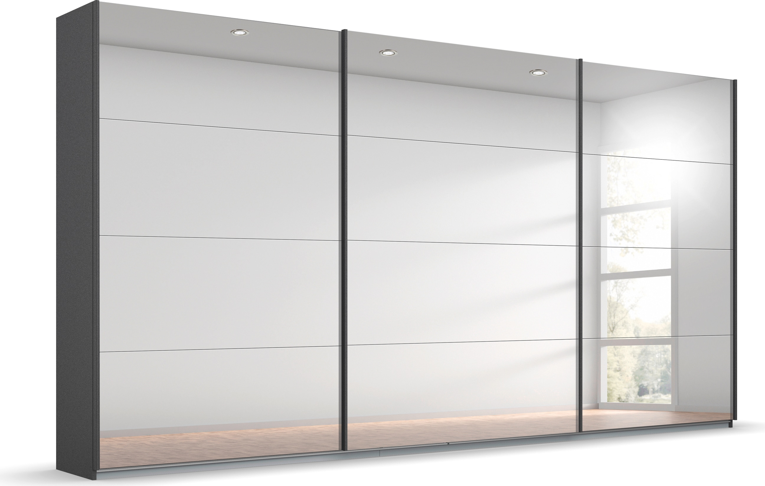 OTTO home "Mehrzweckschrank Aktenschrank Möbel Mietswohnung Schlafzimmer OTELI" 3 Ausstattungen BASIC/CLASSIC/PREMIUM (inkl. SOFT-CLOSE-FUNKTION), Breiten 203/271/315/360 cm Höhen 210/229 cm MADE IN GERMANY