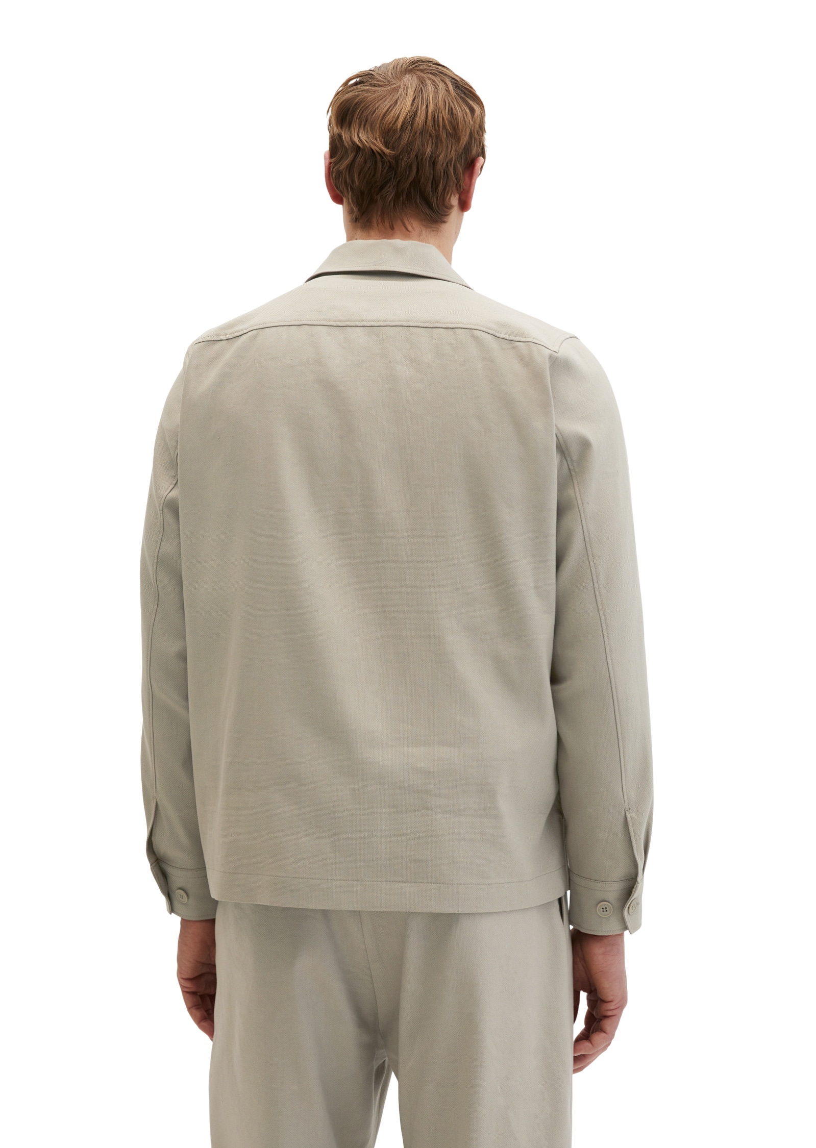 Marc O'Polo Kurzjacke »aus weichem Funktionsleinen« ohne Kapuze