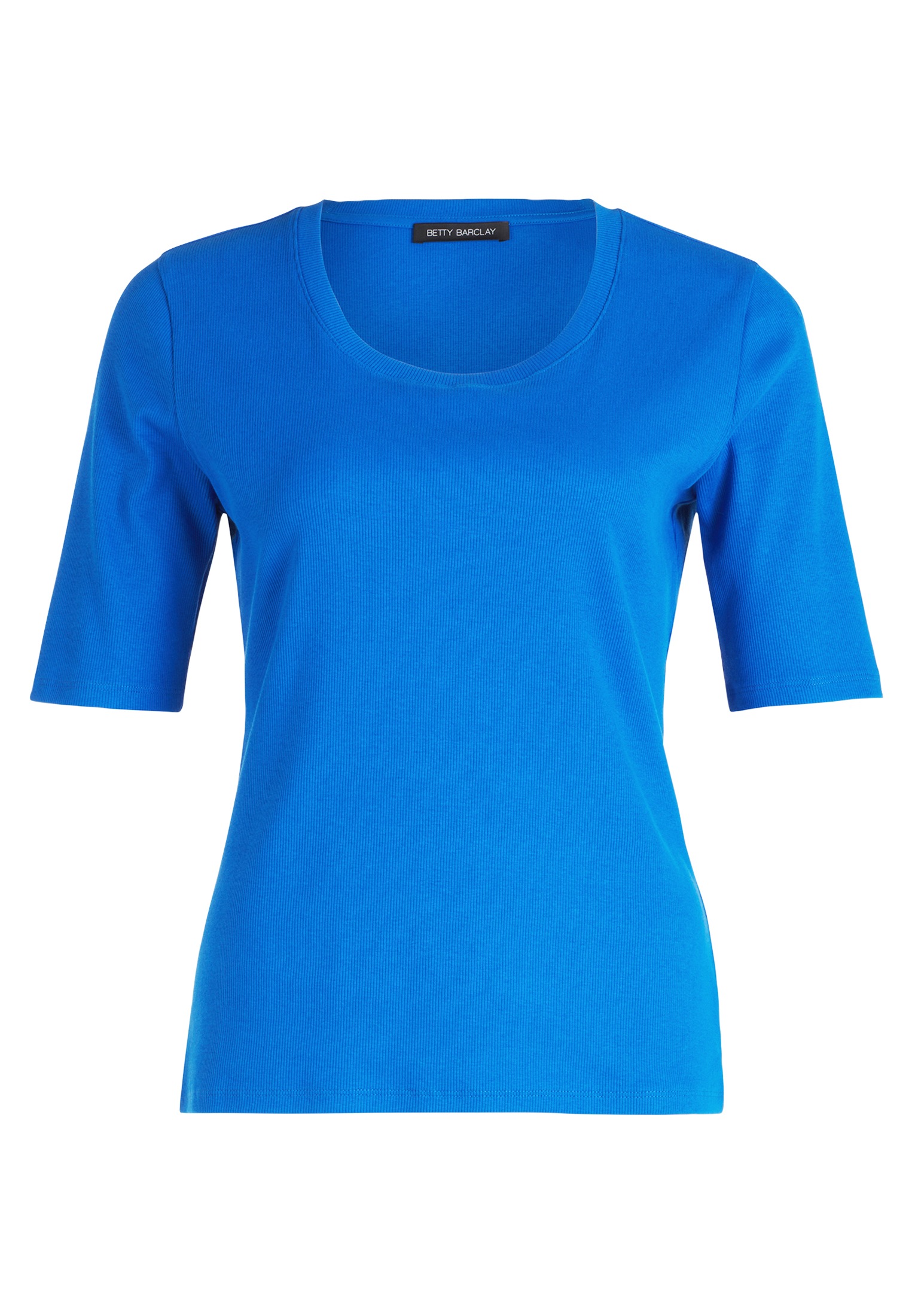 Betty Barclay Kurzarmshirt "Betty Barclay Damen Basic Shirt mit Rippenstruk günstig online kaufen