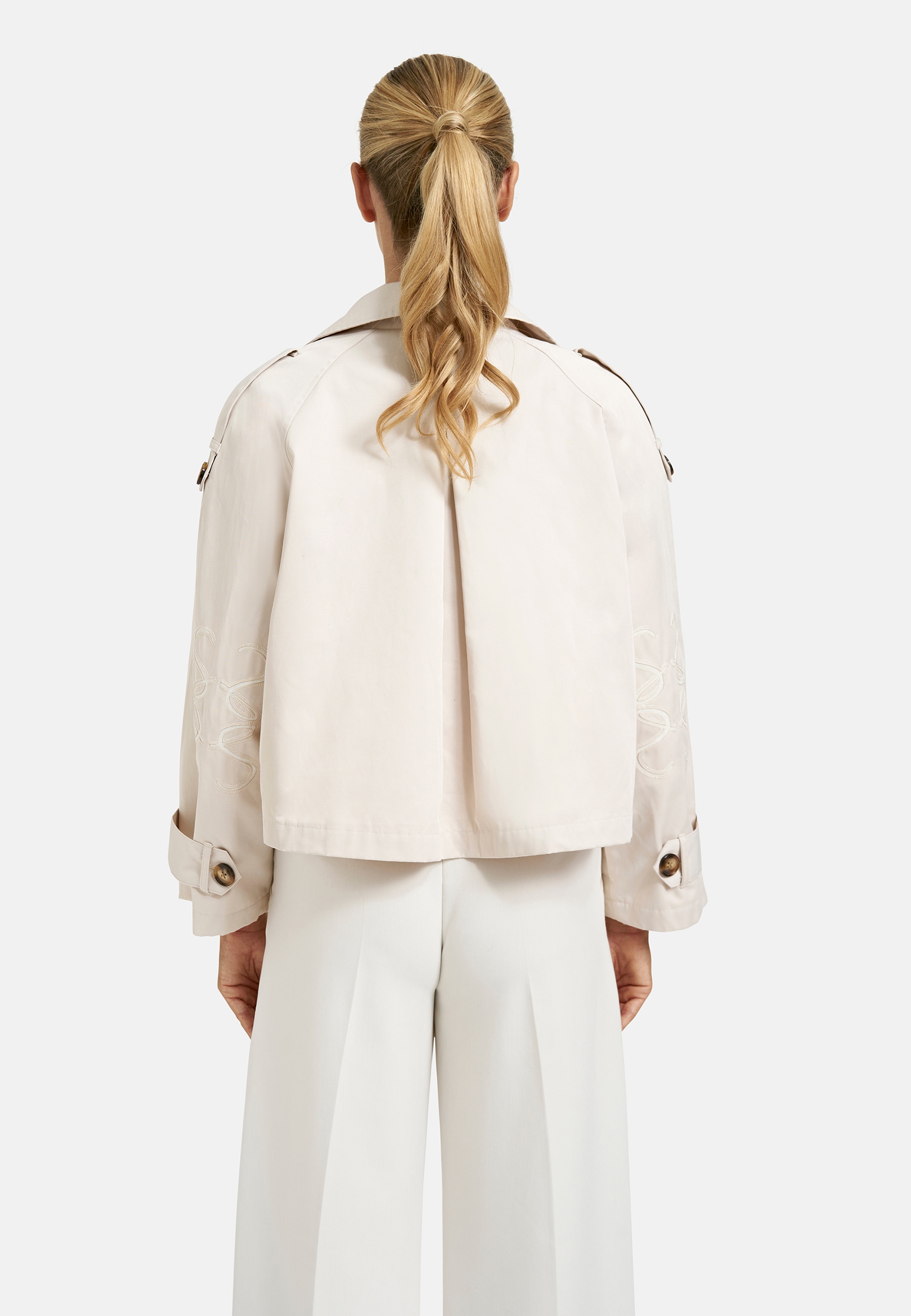 Smith & Soul Kurzjacke ohne Kapuze mit Stickerei